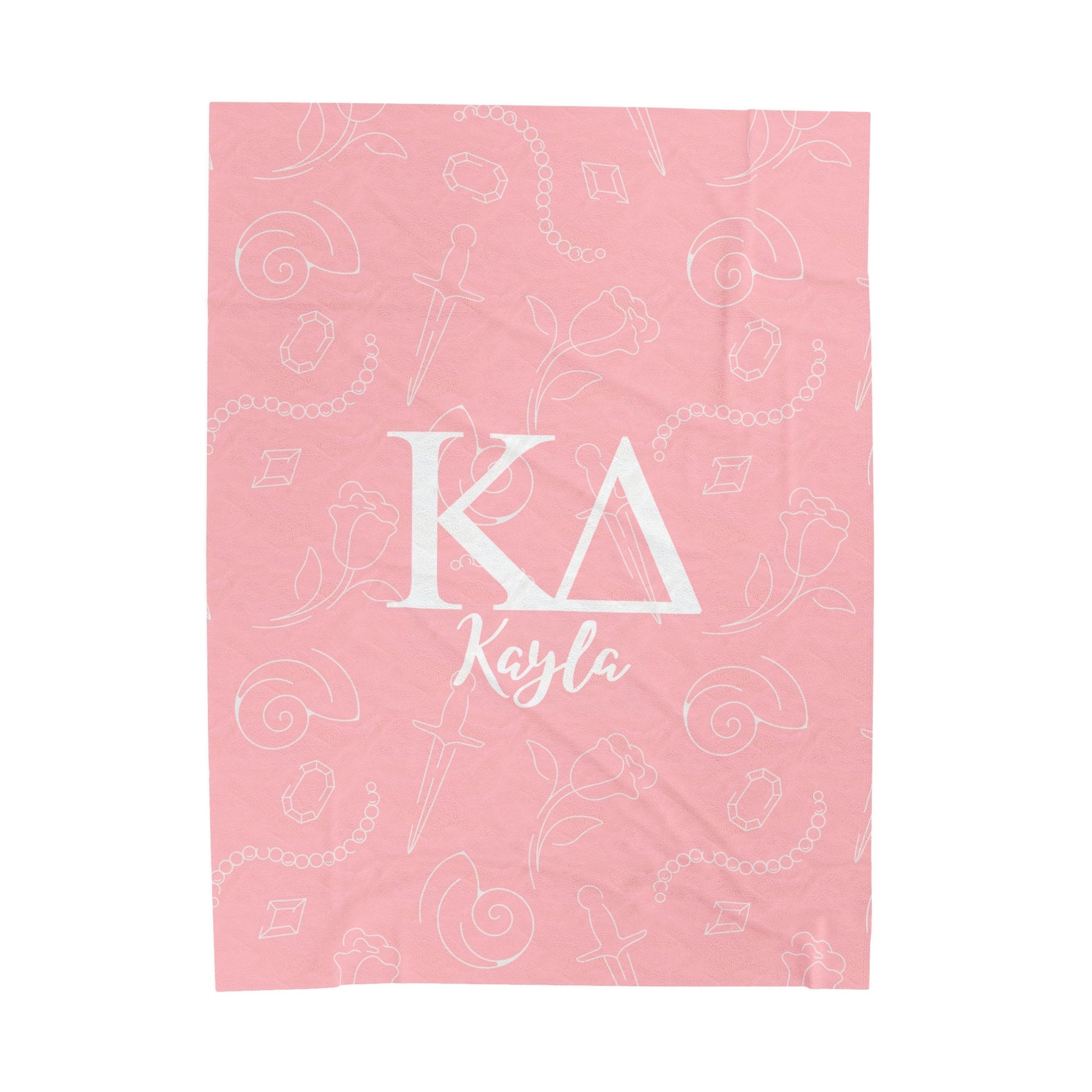 Kappa Delta Personalized Treasure Blanket - Ivy Society