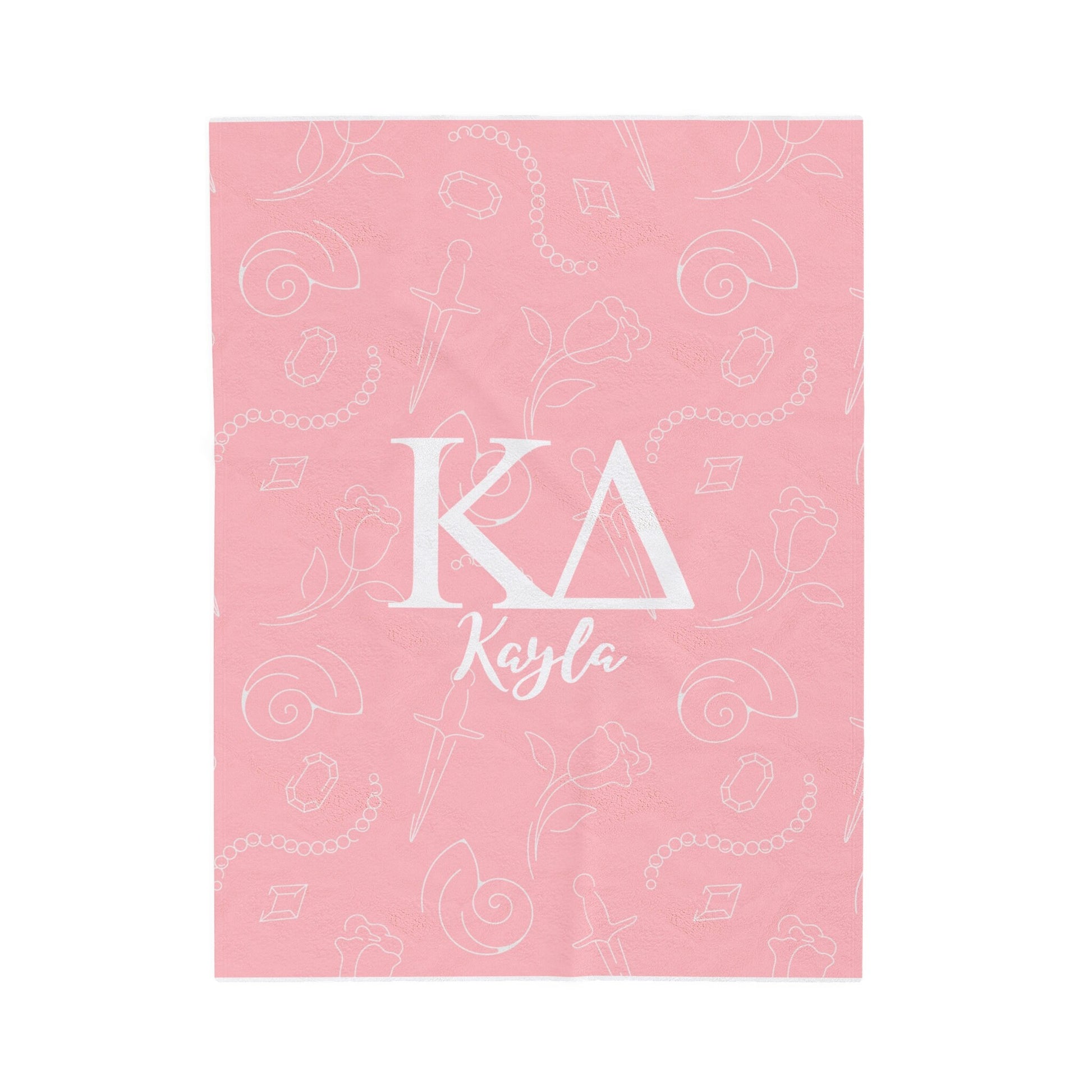 Kappa Delta Personalized Treasure Blanket - Ivy Society