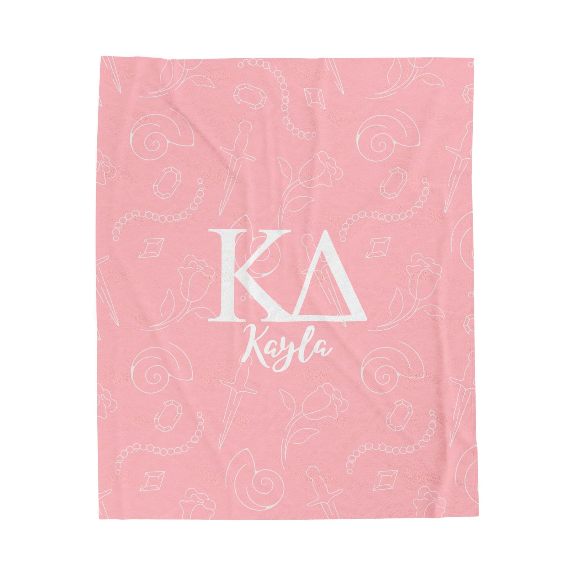 Kappa Delta Personalized Treasure Blanket - Ivy Society