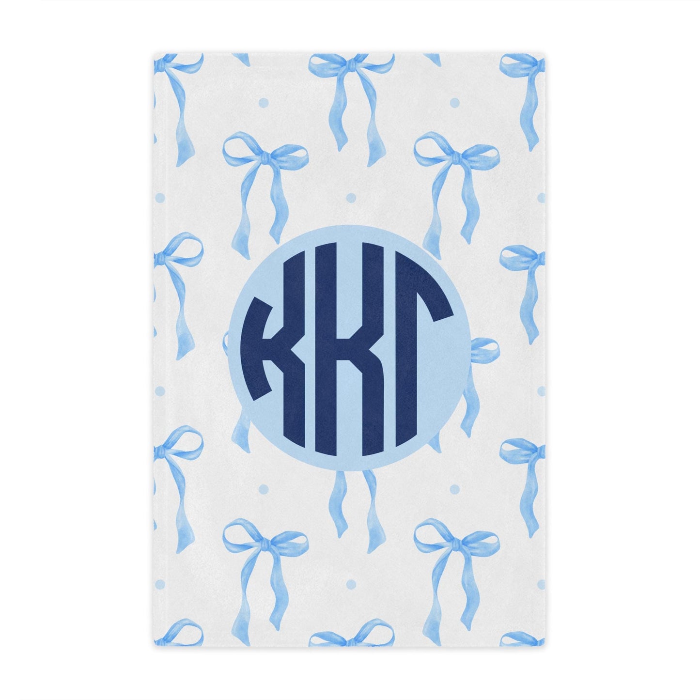 Kappa Kappa Gamma Bow Blanket - Ivy Society