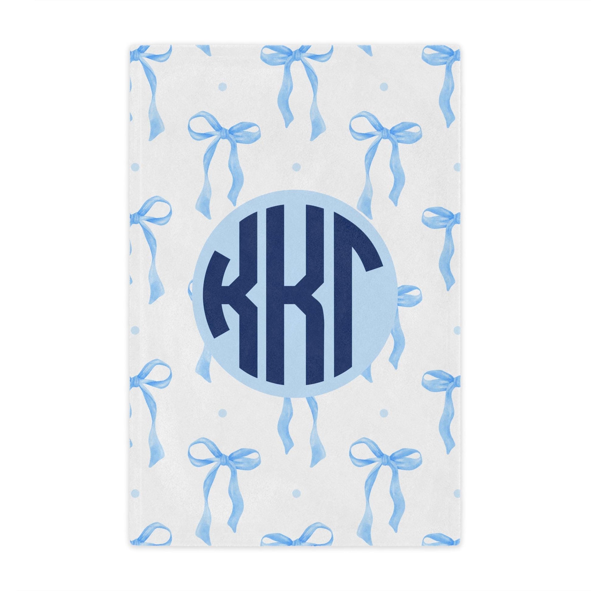 Kappa Kappa Gamma Bow Blanket - Ivy Society