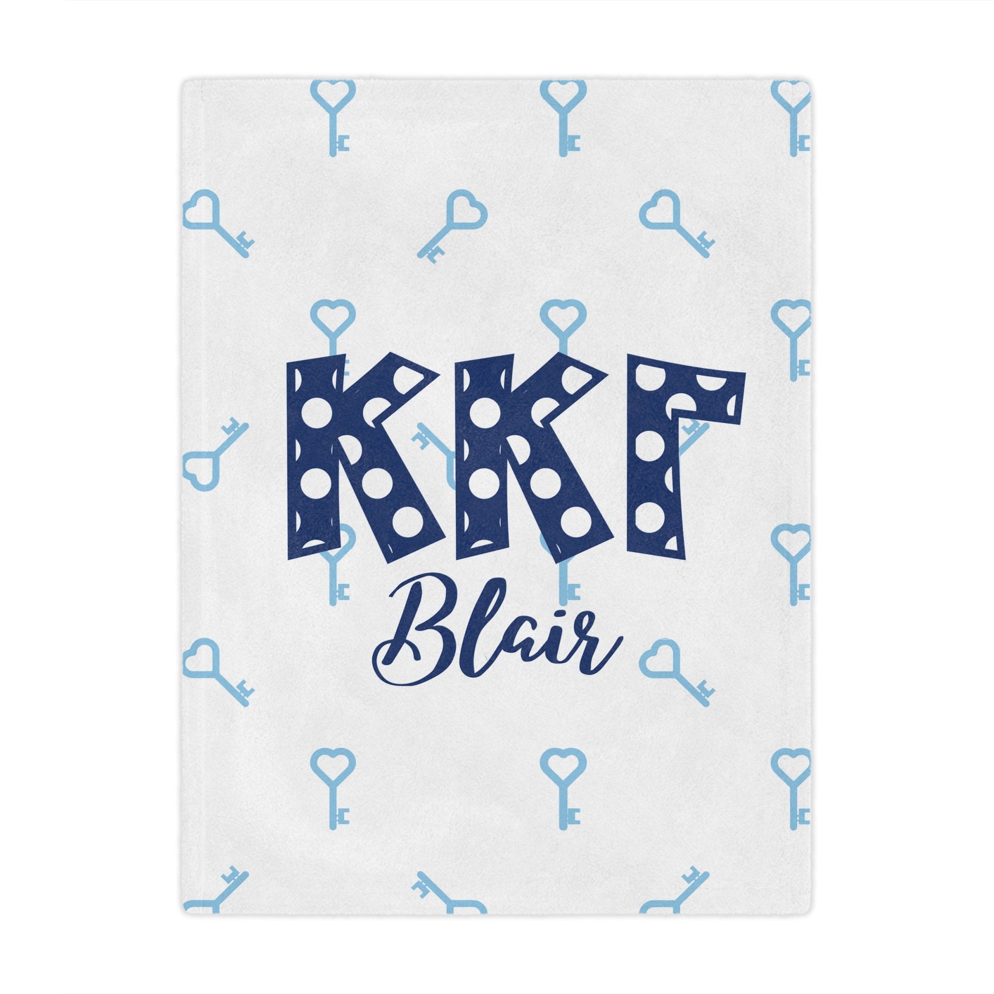 Kappa Kappa Gamma Personalized Key Blanket - Ivy Society