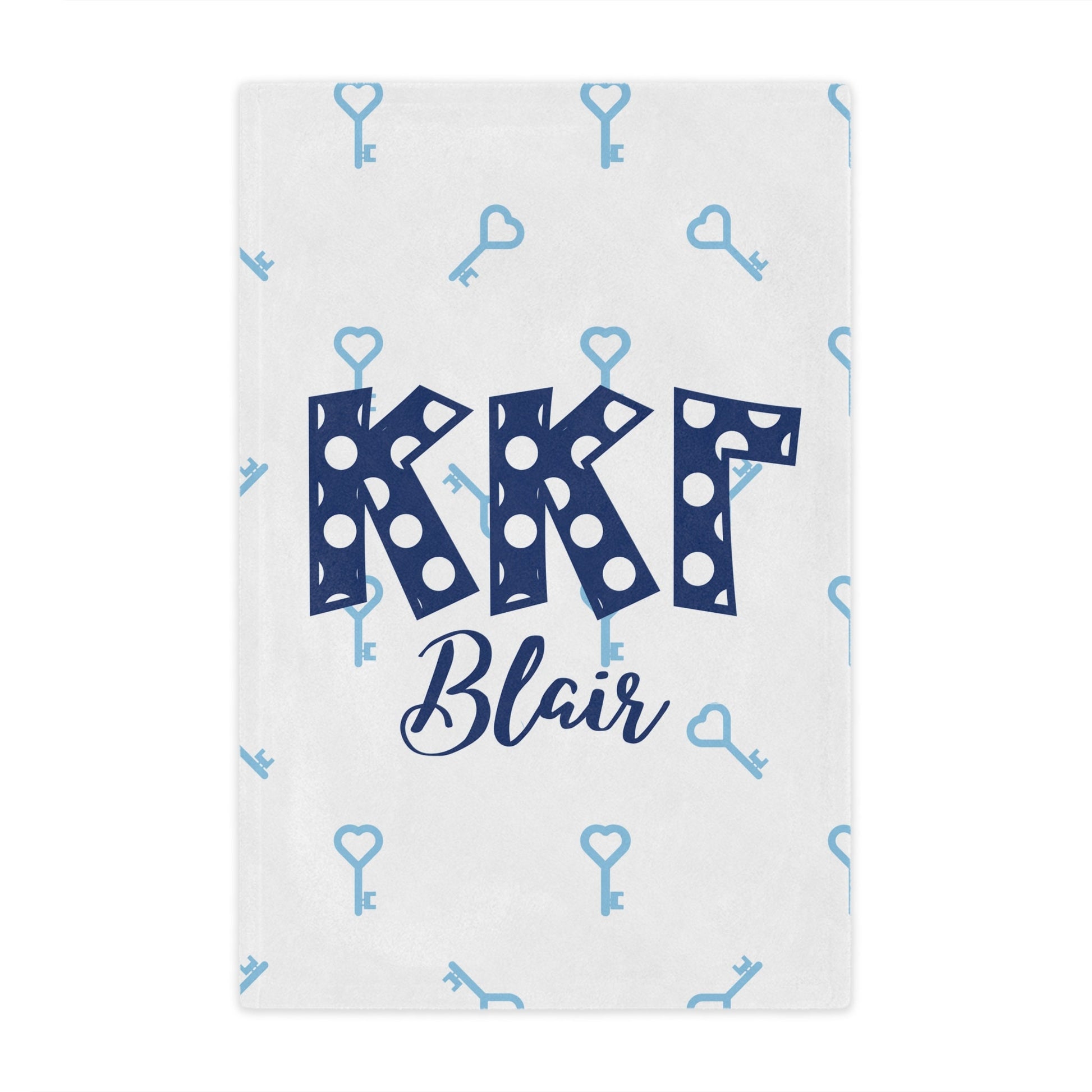 Kappa Kappa Gamma Personalized Key Blanket - Ivy Society
