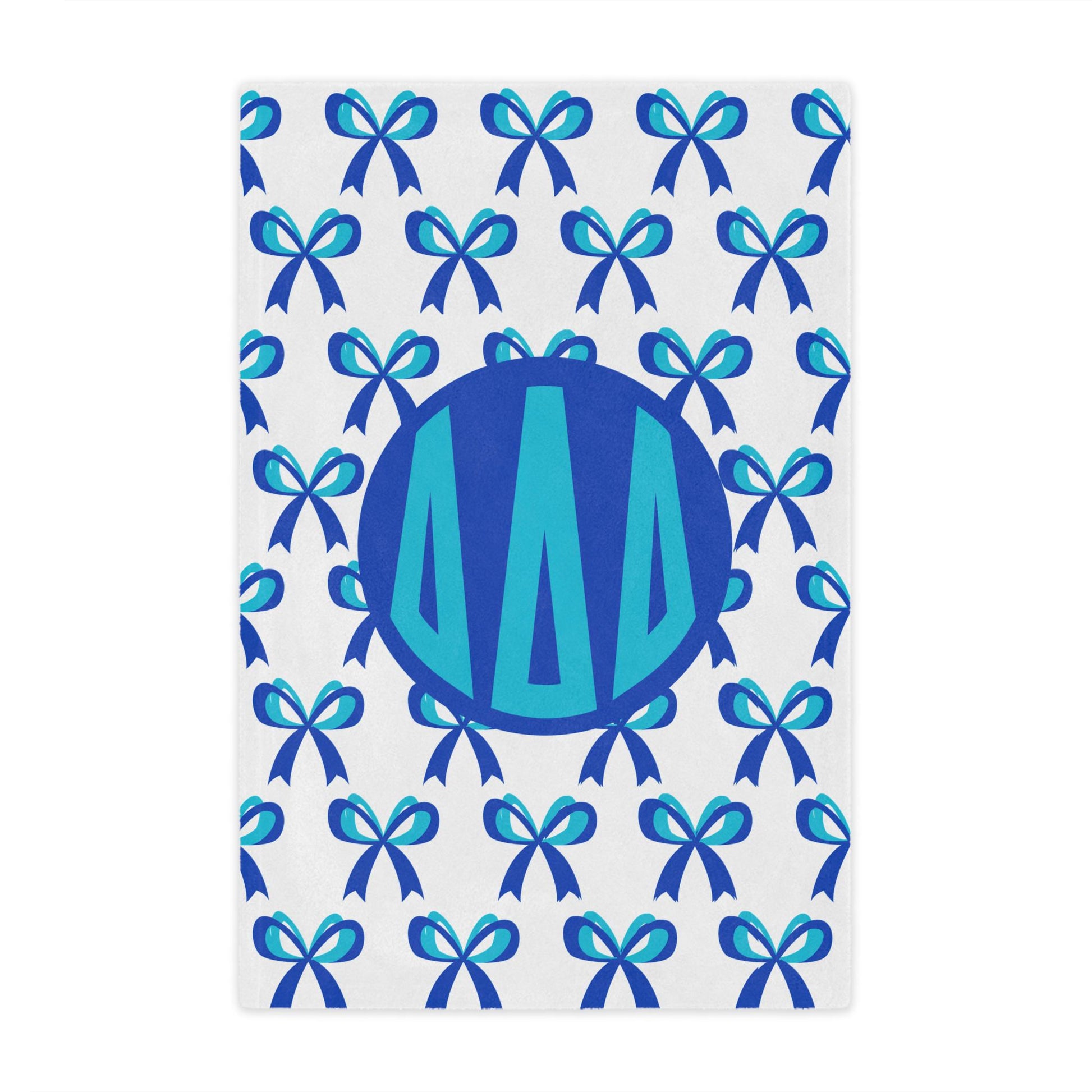 Tri Delta Bold Bow Blanket - Ivy Society
