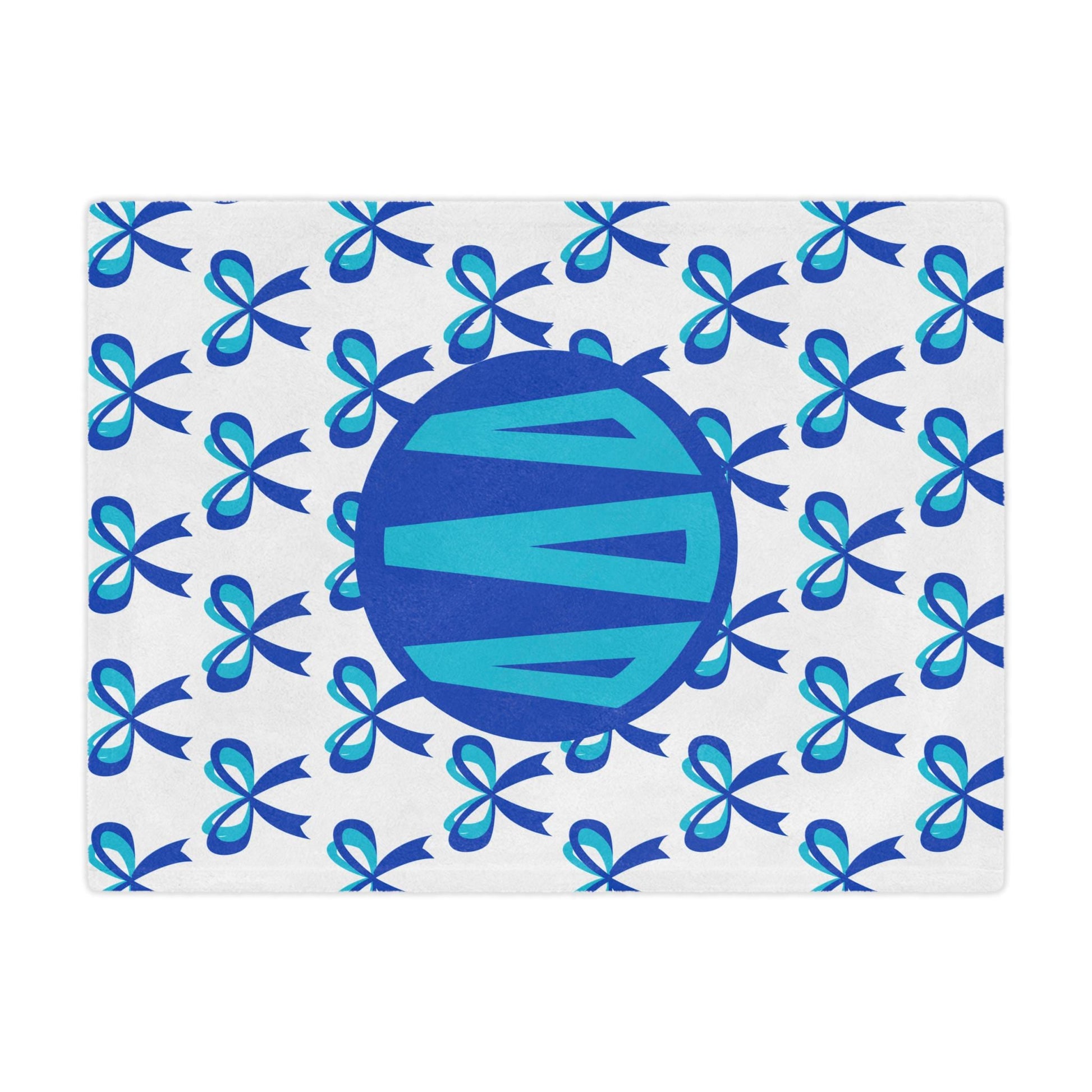 Tri Delta Bold Bow Blanket - Ivy Society