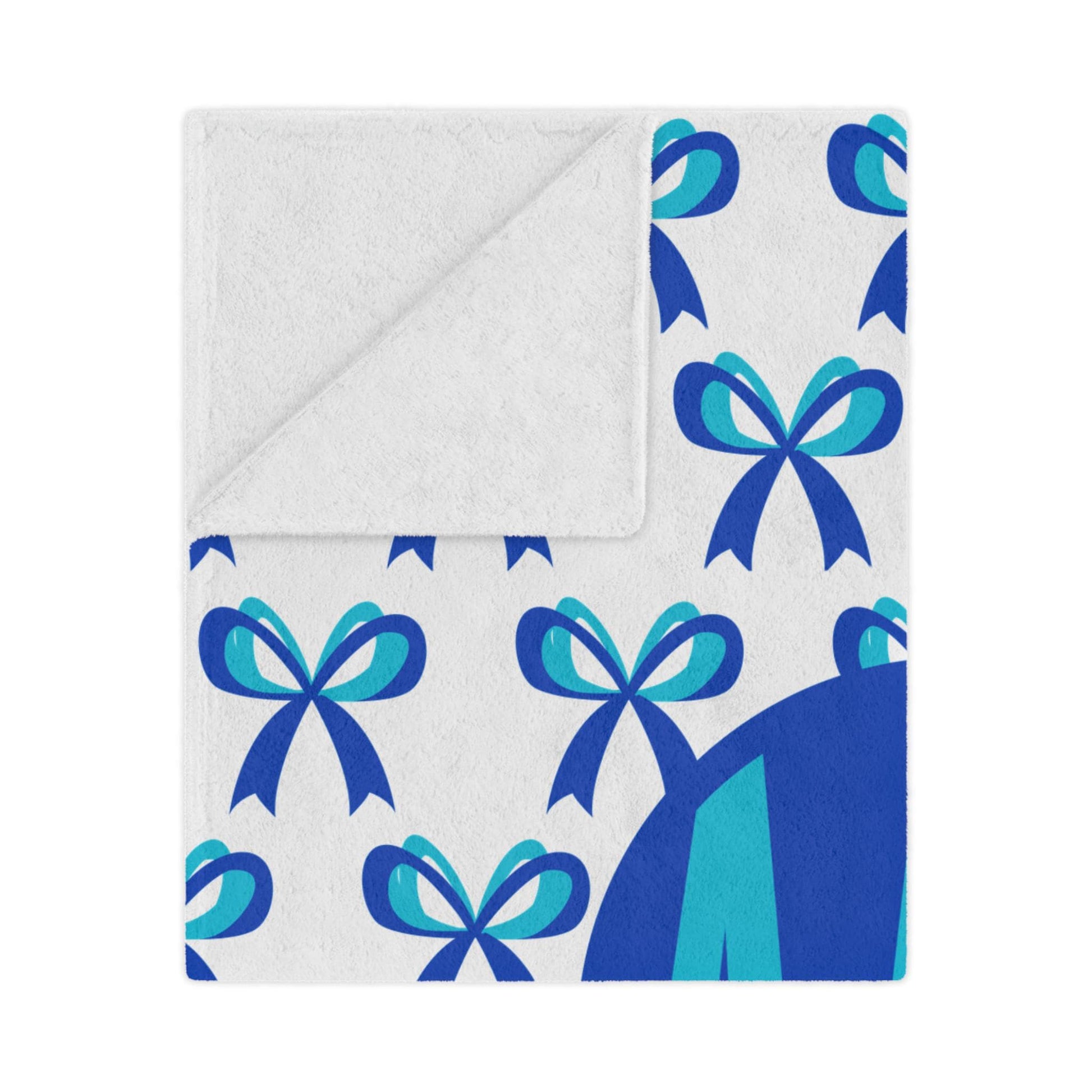 Tri Delta Bold Bow Blanket - Ivy Society