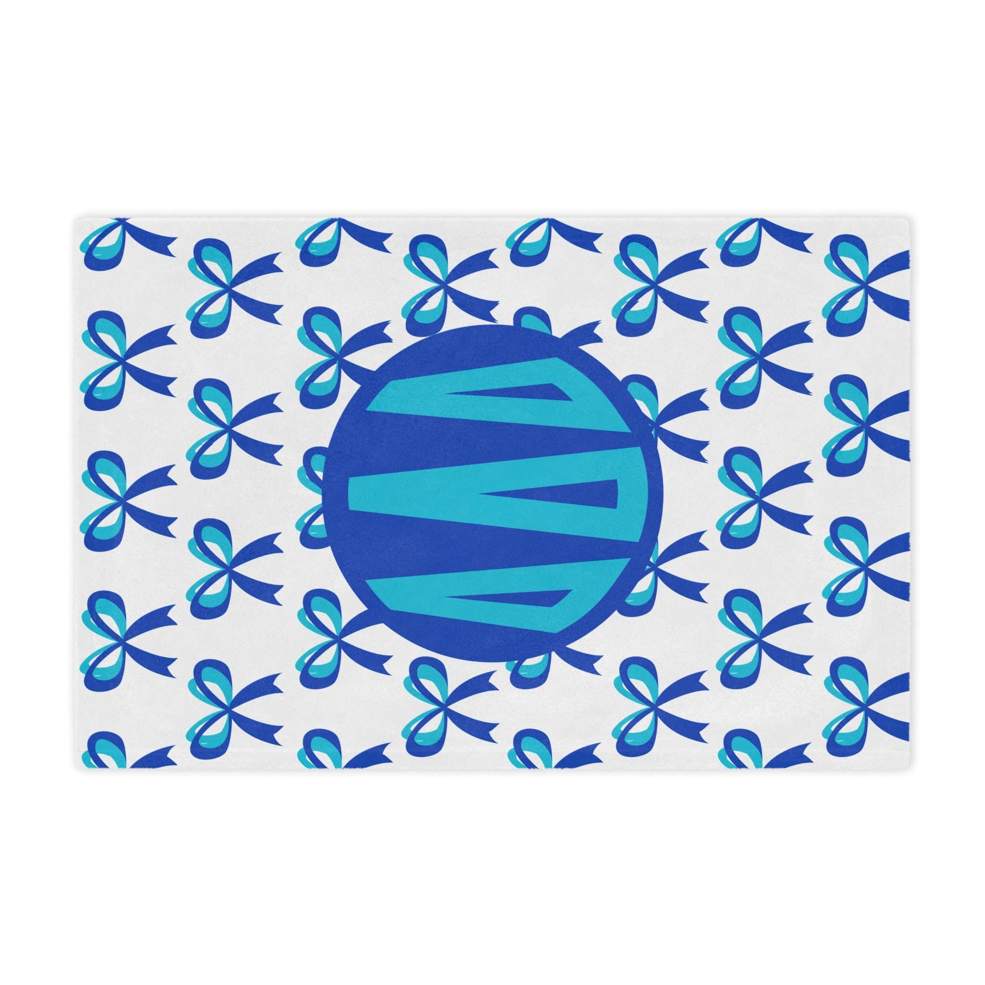 Tri Delta Bold Bow Blanket - Ivy Society