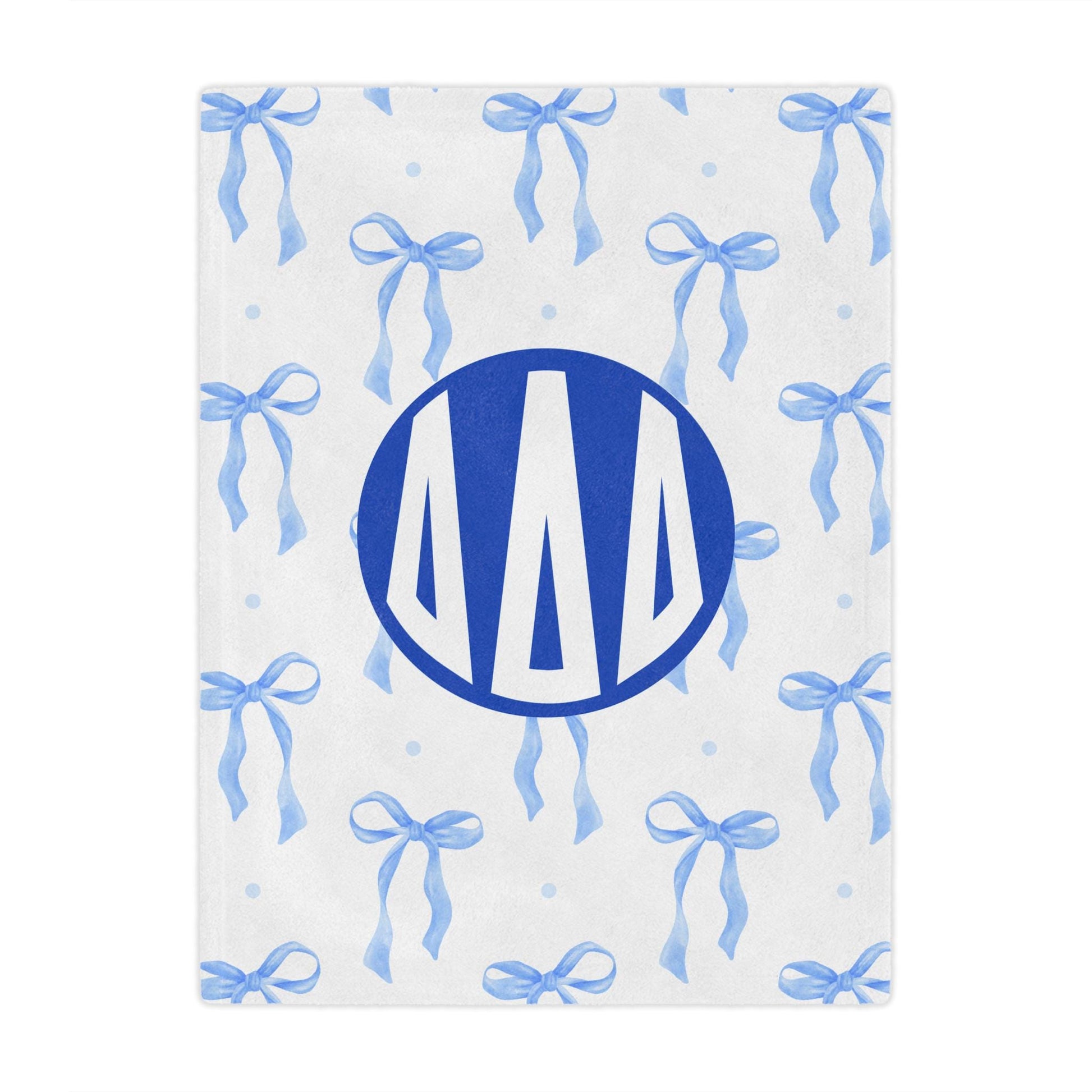 Tri Delta Bow Blanket - Ivy Society