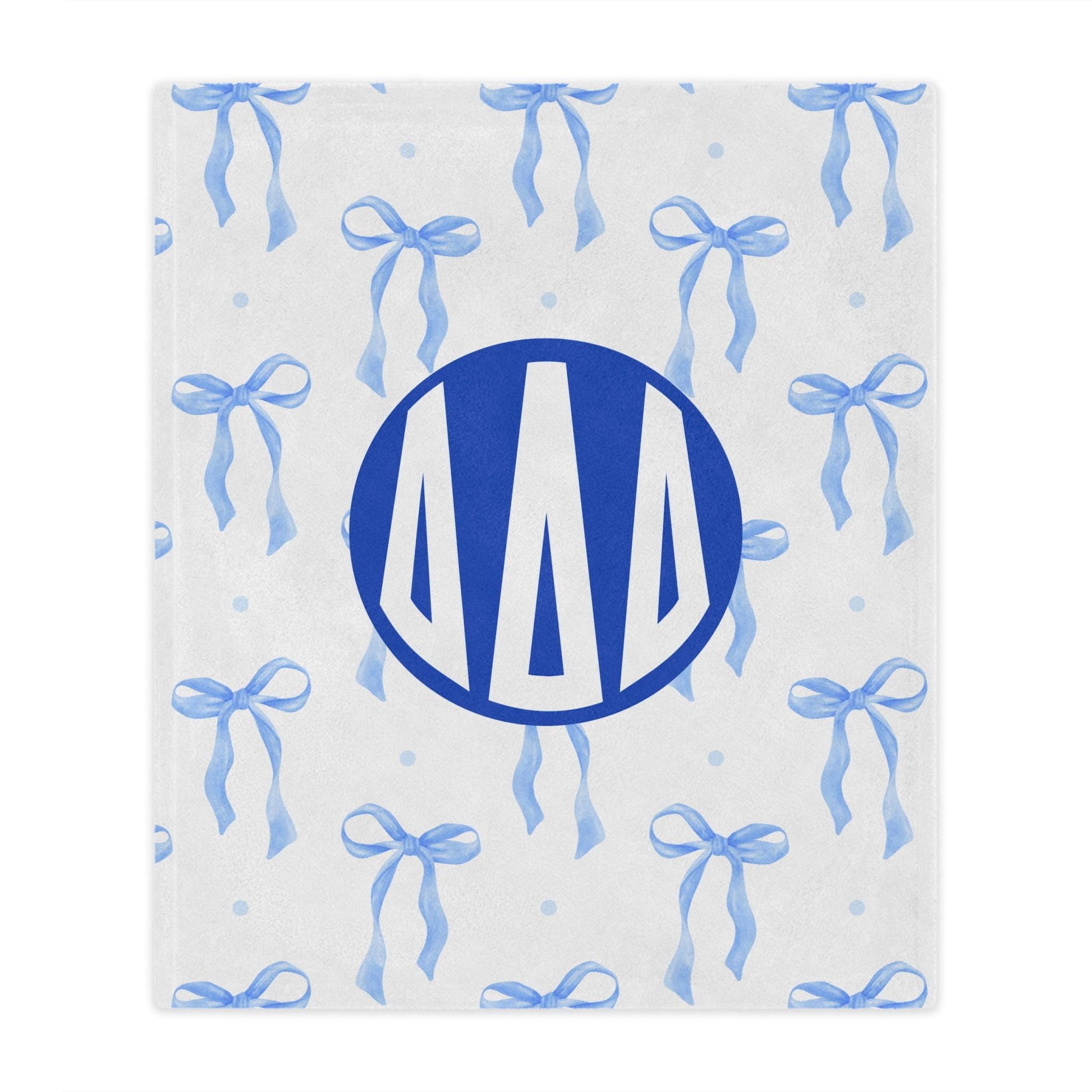 Tri Delta Bow Blanket - Ivy Society