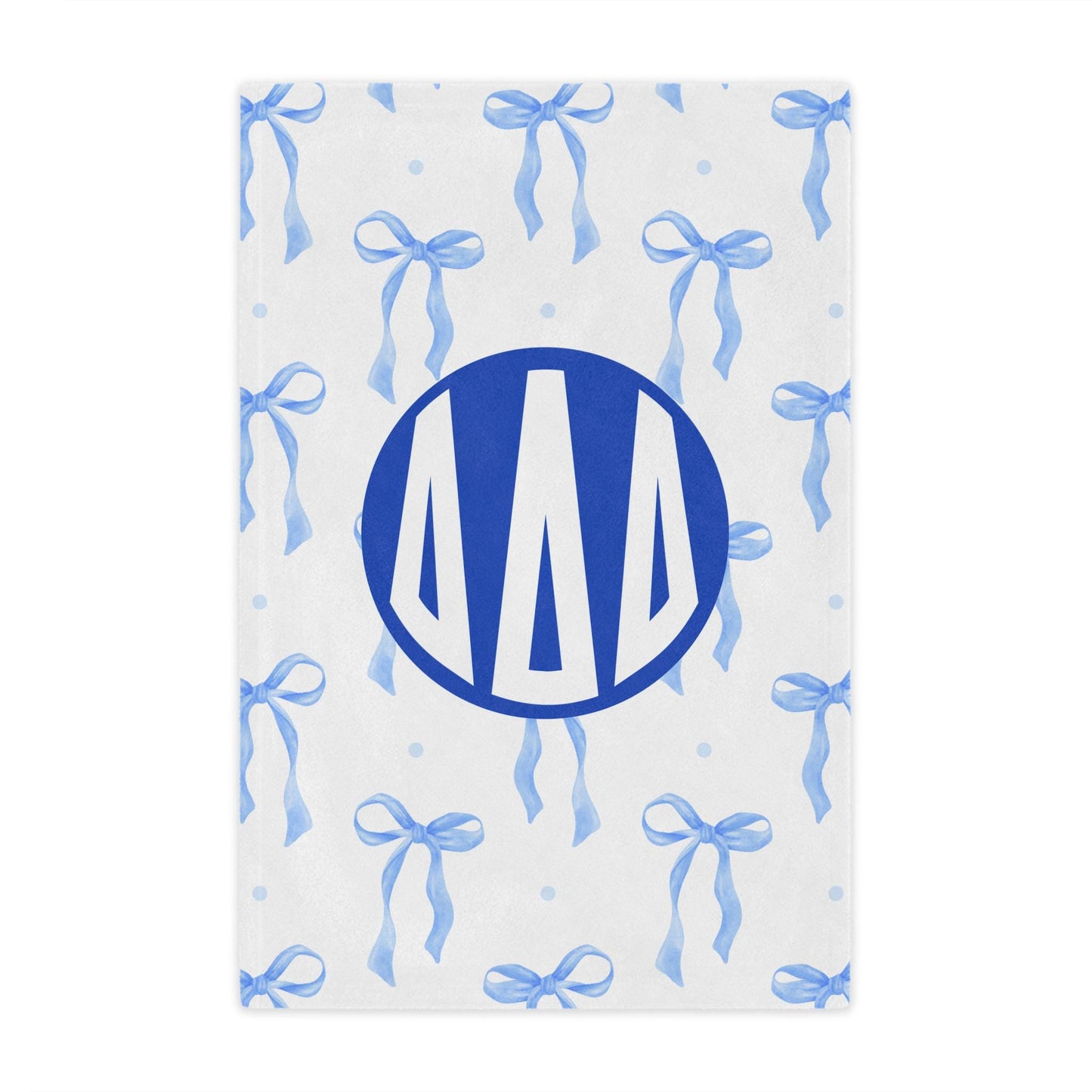 Tri Delta Bow Blanket - Ivy Society