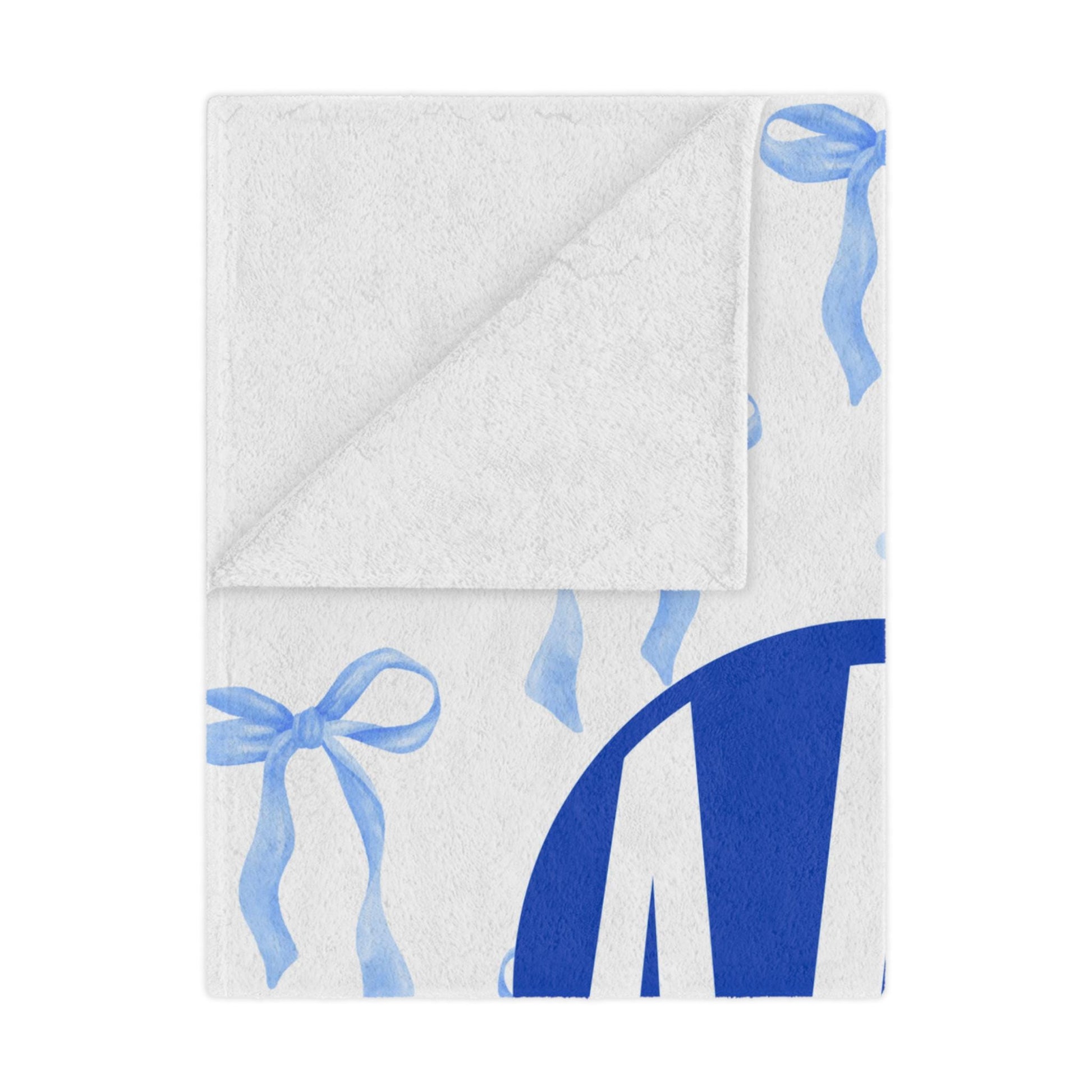 Tri Delta Bow Blanket - Ivy Society