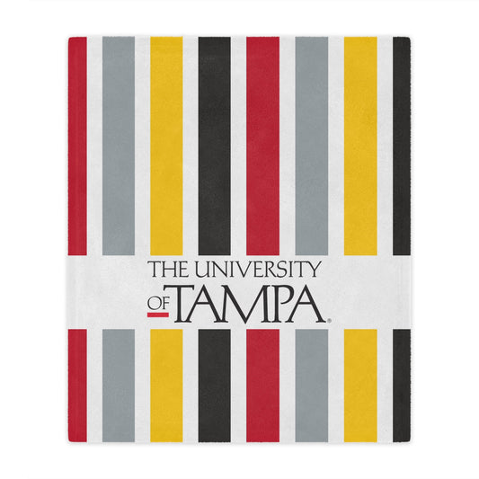 University of Tampa Striped Blanket - Ivy Society