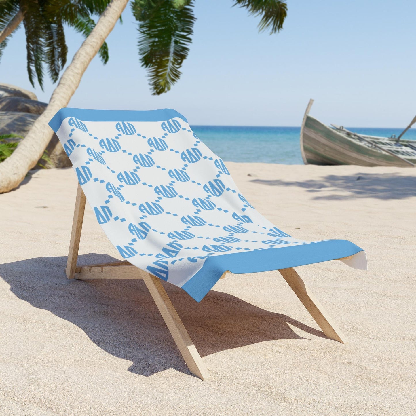 Alpha Delta Pi Print Beach Towel - Ivy Society