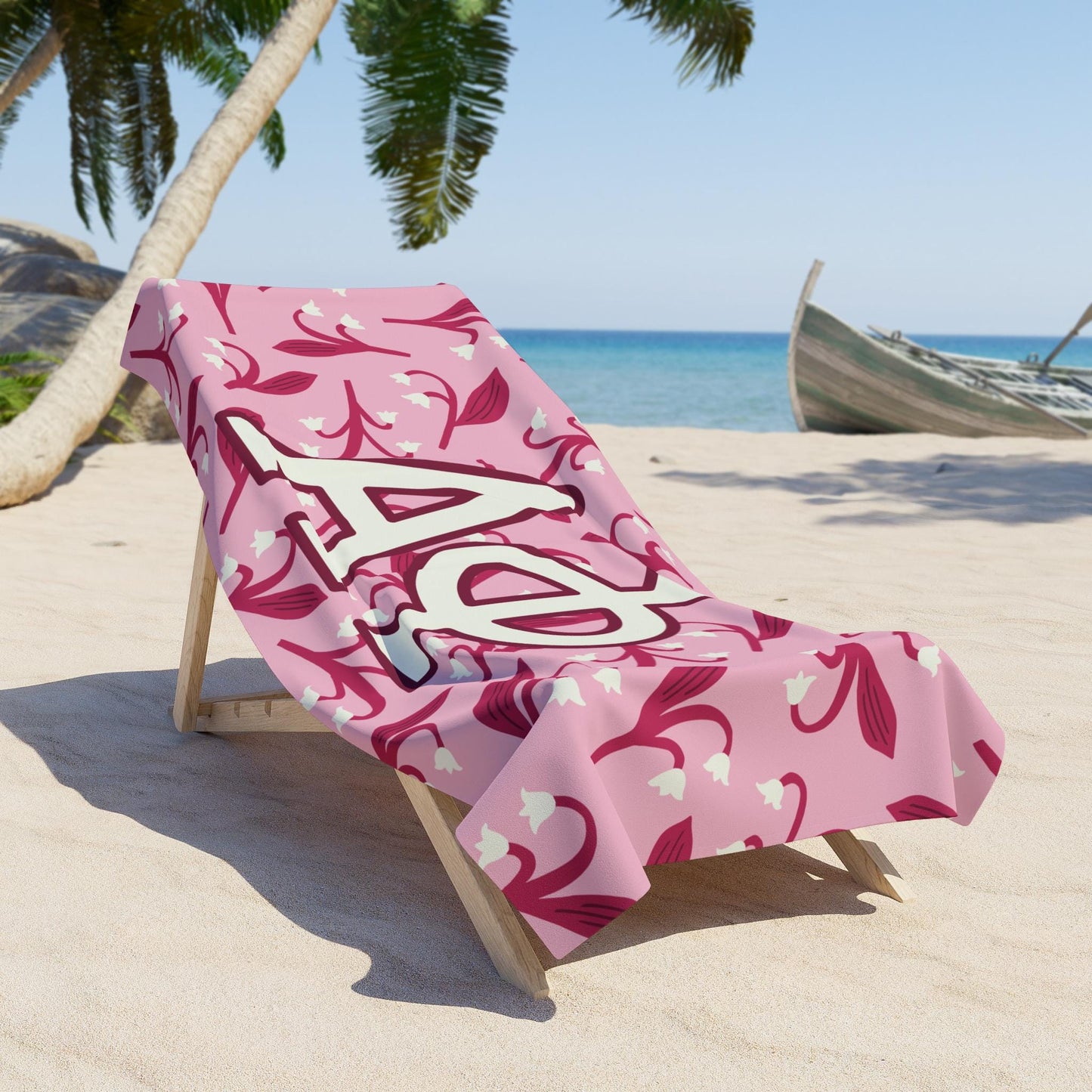 Alpha Phi Lily Beach Towel - Ivy Society