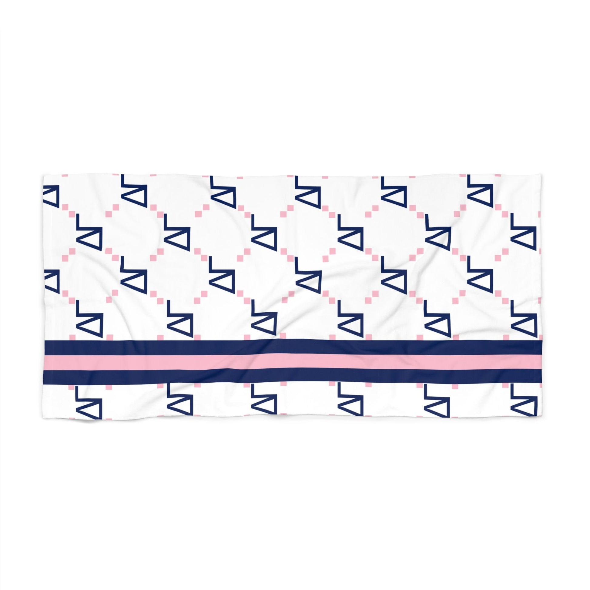 Delta Gamma Print Beach Towel - Ivy Society