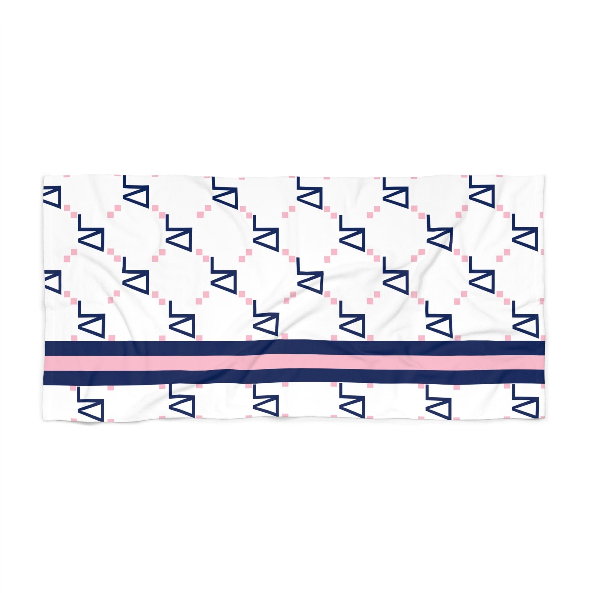 Delta Gamma Print Beach Towel - Ivy Society