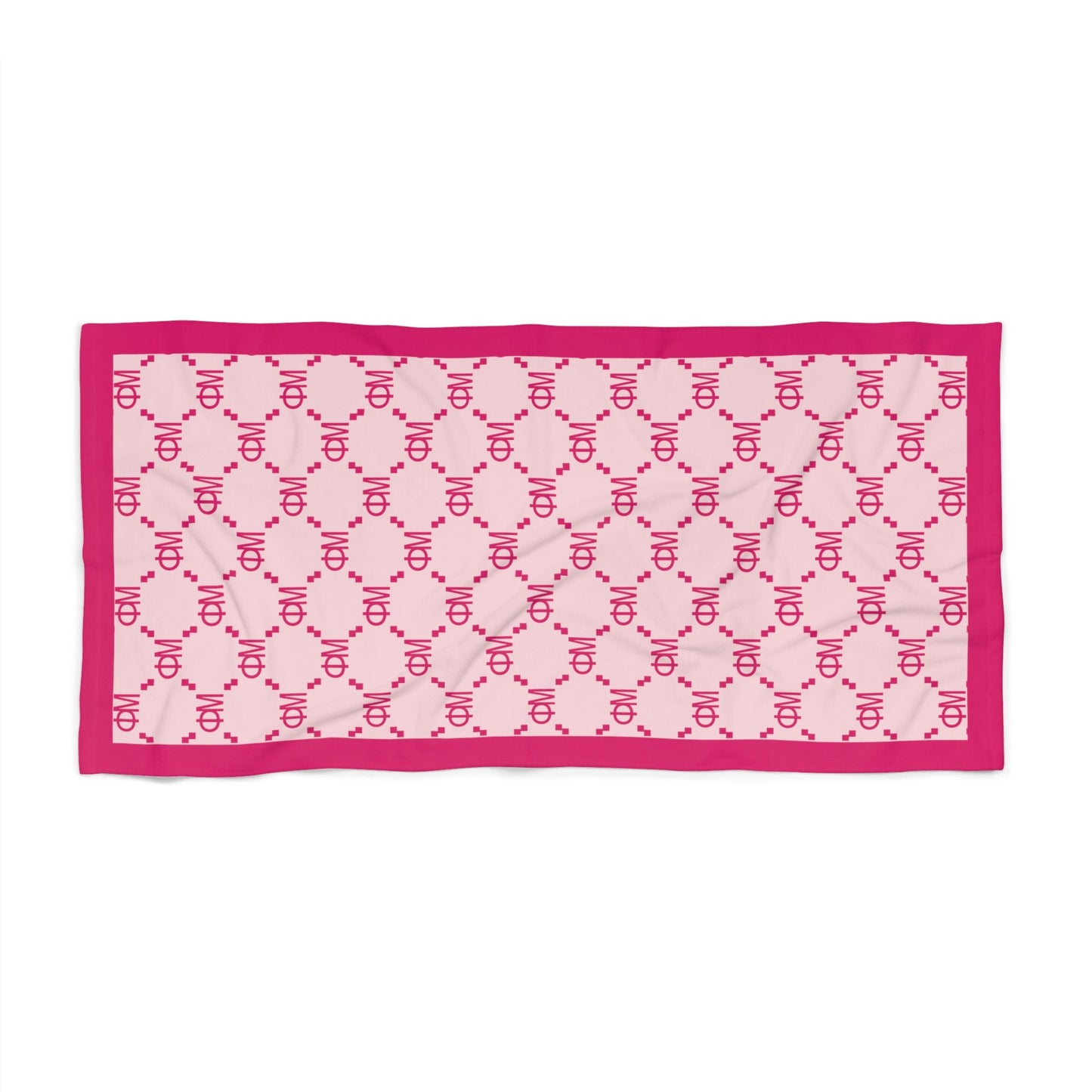 Phi Mu Print Beach Towel - Ivy Society
