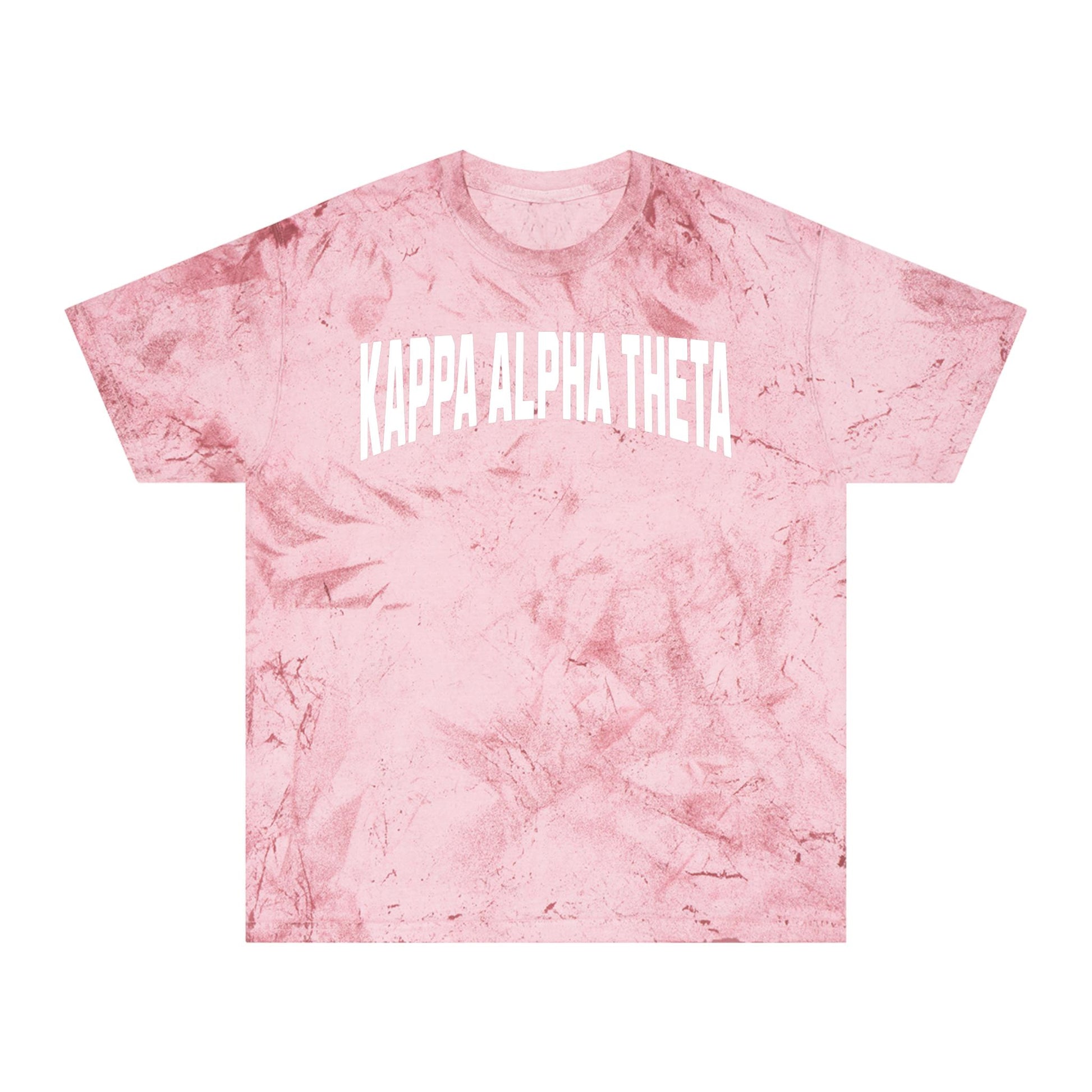 Kappa Alpha Theta Color Blast Tie Dye T-Shirt - Ivy Society