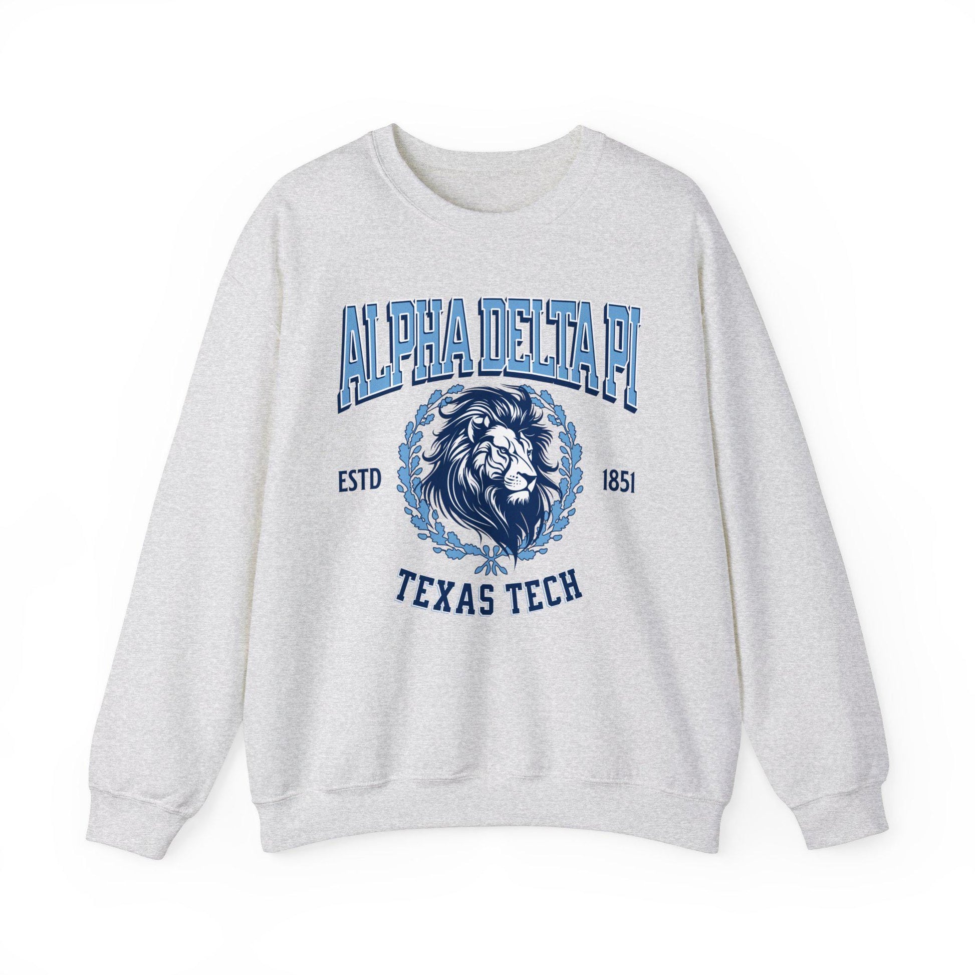 Alpha Delta Pi Collegiate Sweatshirt Personalized School - Ivy Society