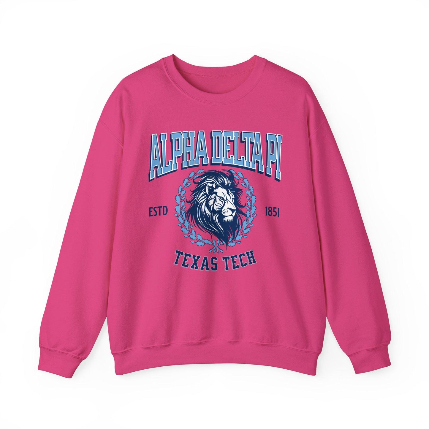 Alpha Delta Pi Collegiate Sweatshirt Personalized School - Ivy Society