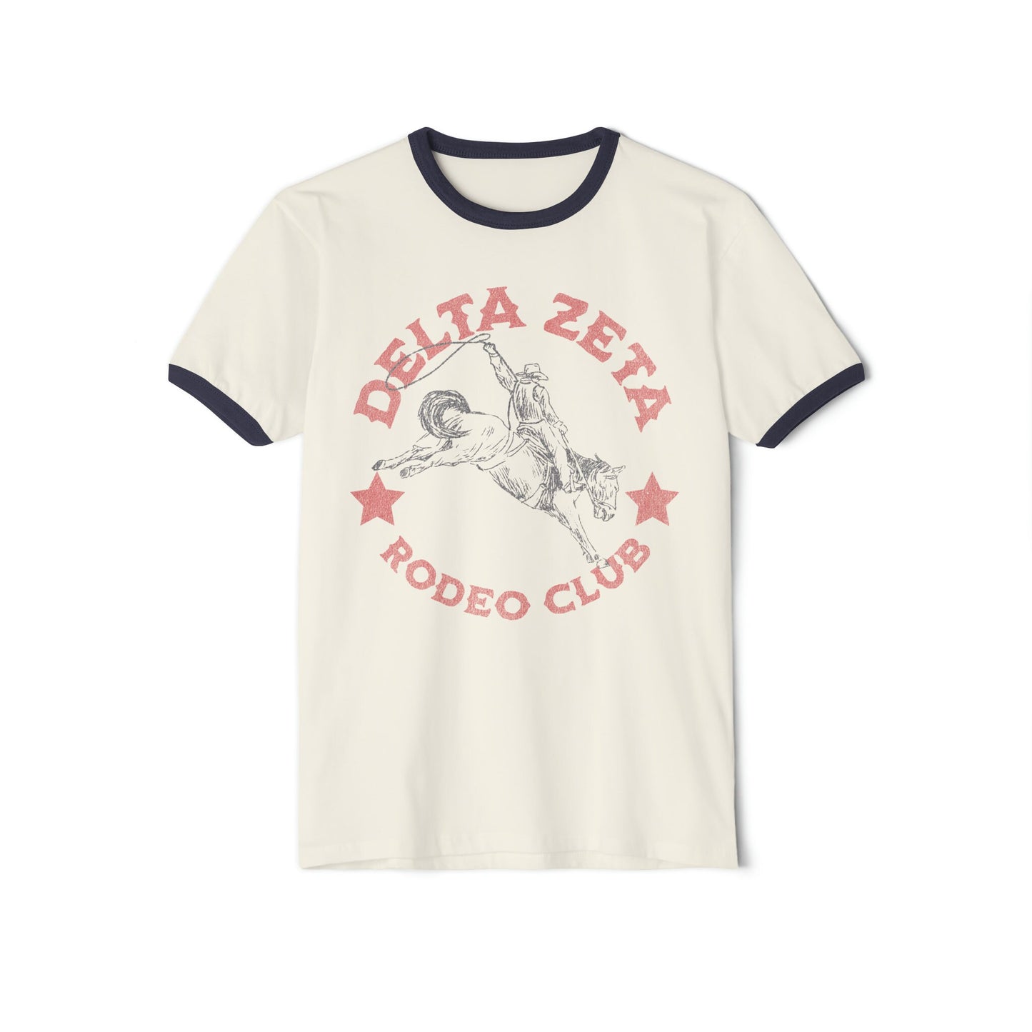 Delta Zeta Rodeo Ringer Tee - Ivy Society