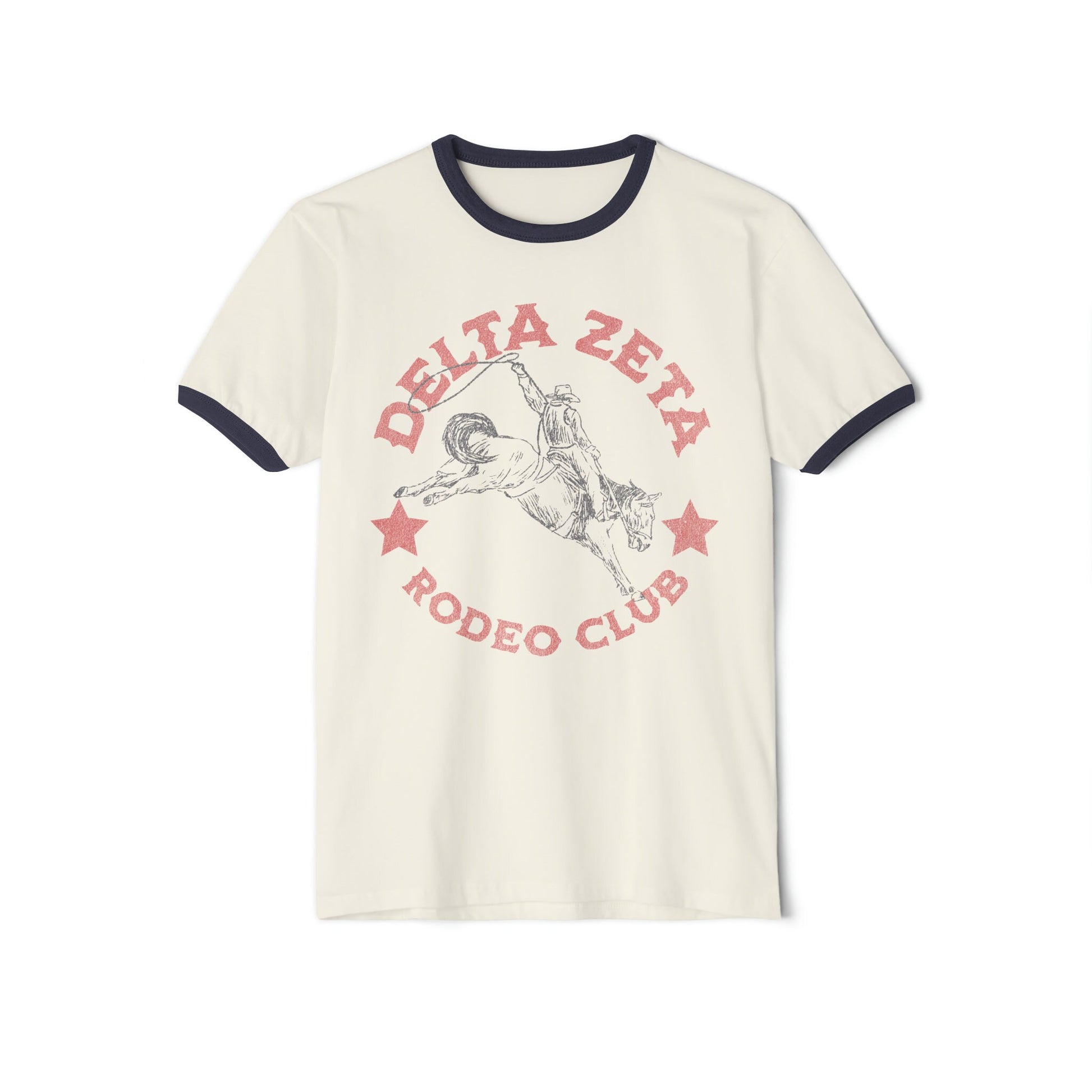 Delta Zeta Rodeo Ringer Tee - Ivy Society