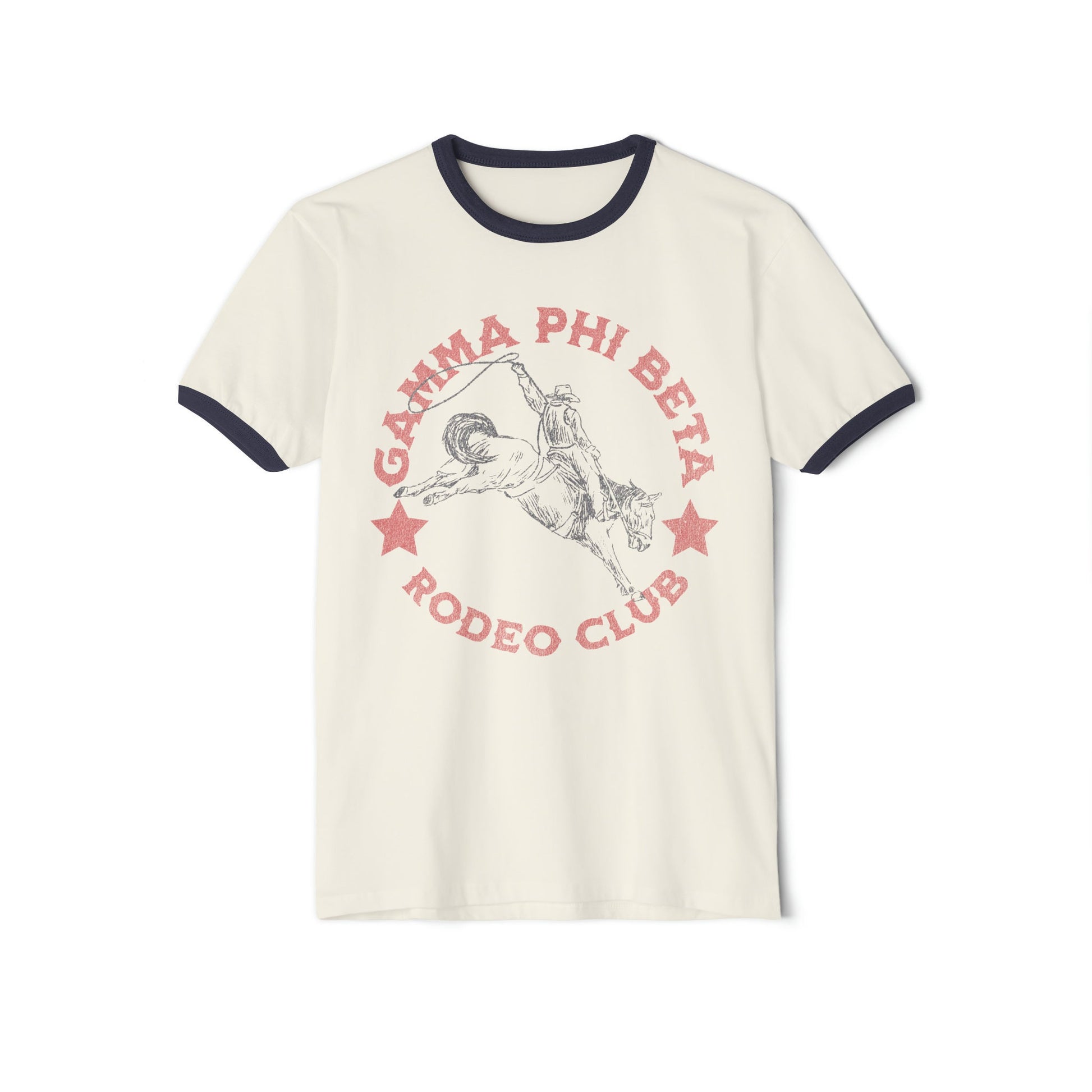 Gamma Phi Beta Rodeo Ringer Tee - Ivy Society