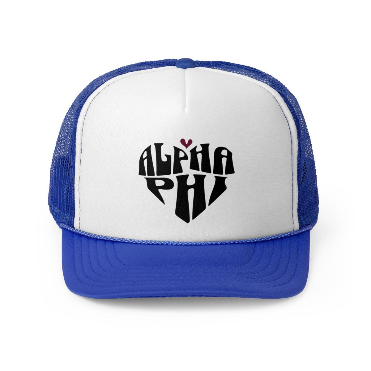 Alpha Phi Heart Trucker Hat - Ivy Society