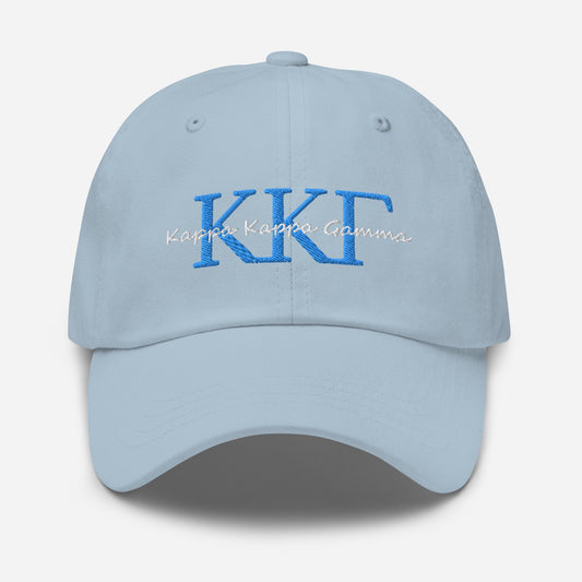 Kappa Kappa Gamma Embroidered Hat - Ivy Society