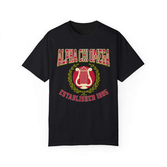 Alpha Chi Omega Collegiate T-shirt - Ivy Society