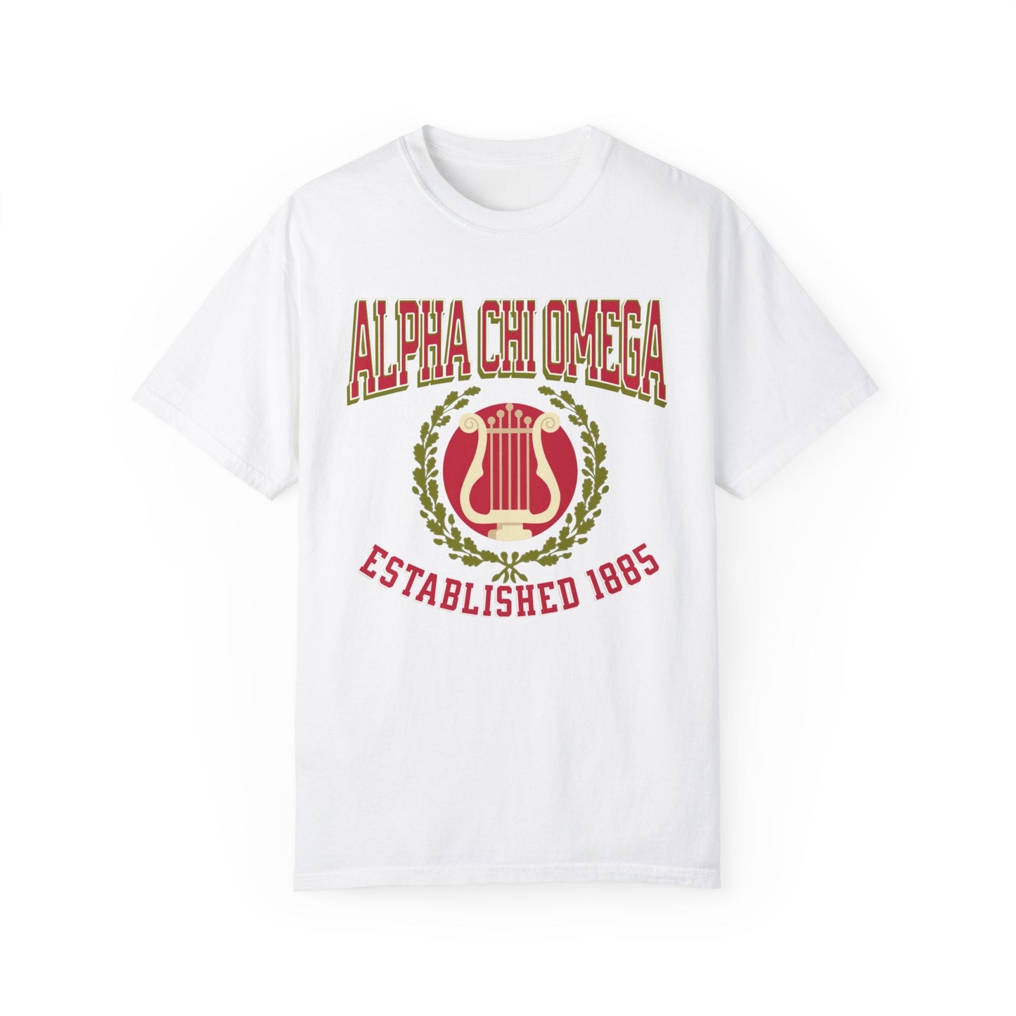Alpha Chi Omega Collegiate T-shirt - Ivy Society