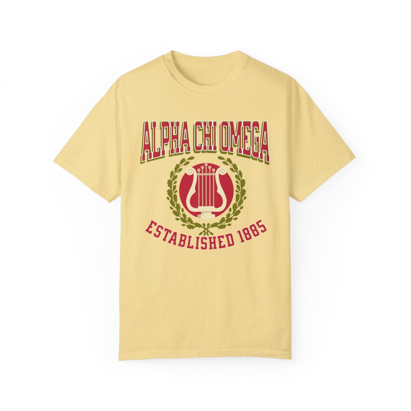 Alpha Chi Omega Collegiate T-shirt - Ivy Society