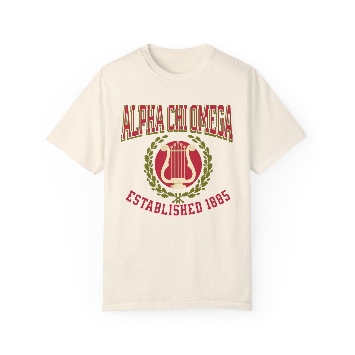 Alpha Chi Omega Collegiate T-shirt - Ivy Society