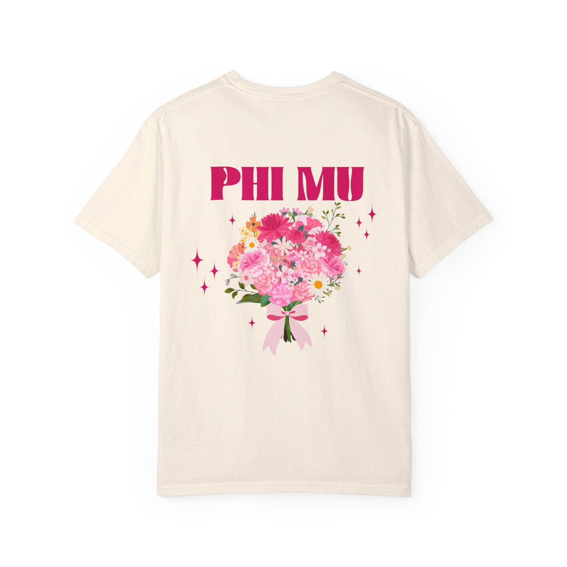 Phi Mu Bouquet T-shirt - Ivy Society