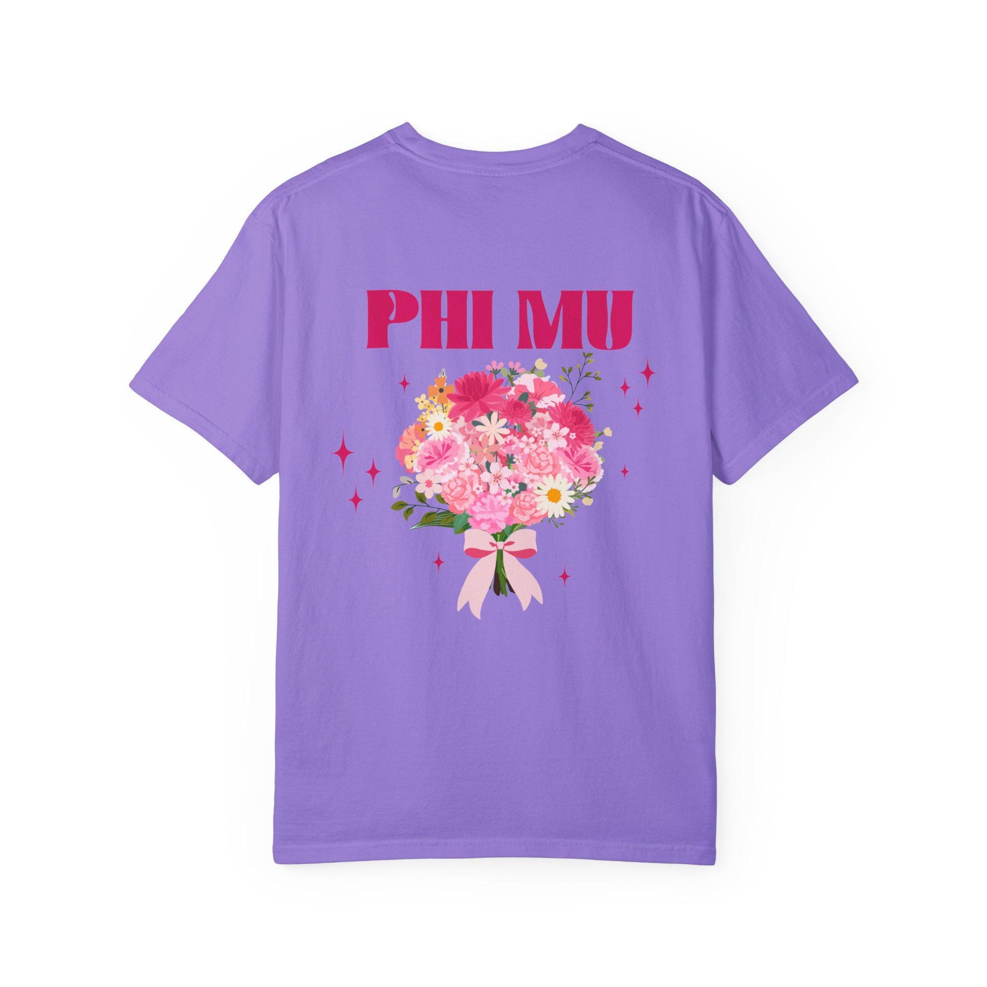 Phi Mu Bouquet T-shirt - Ivy Society