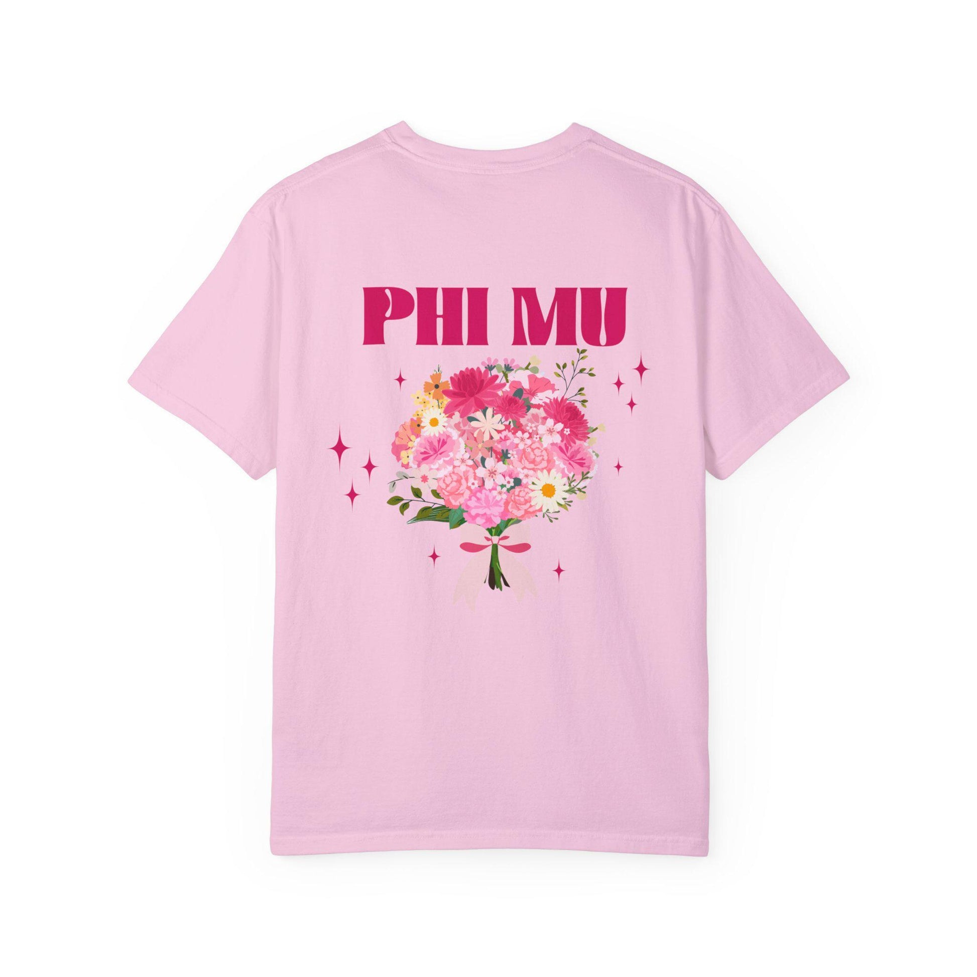 Phi Mu Bouquet T-shirt - Ivy Society