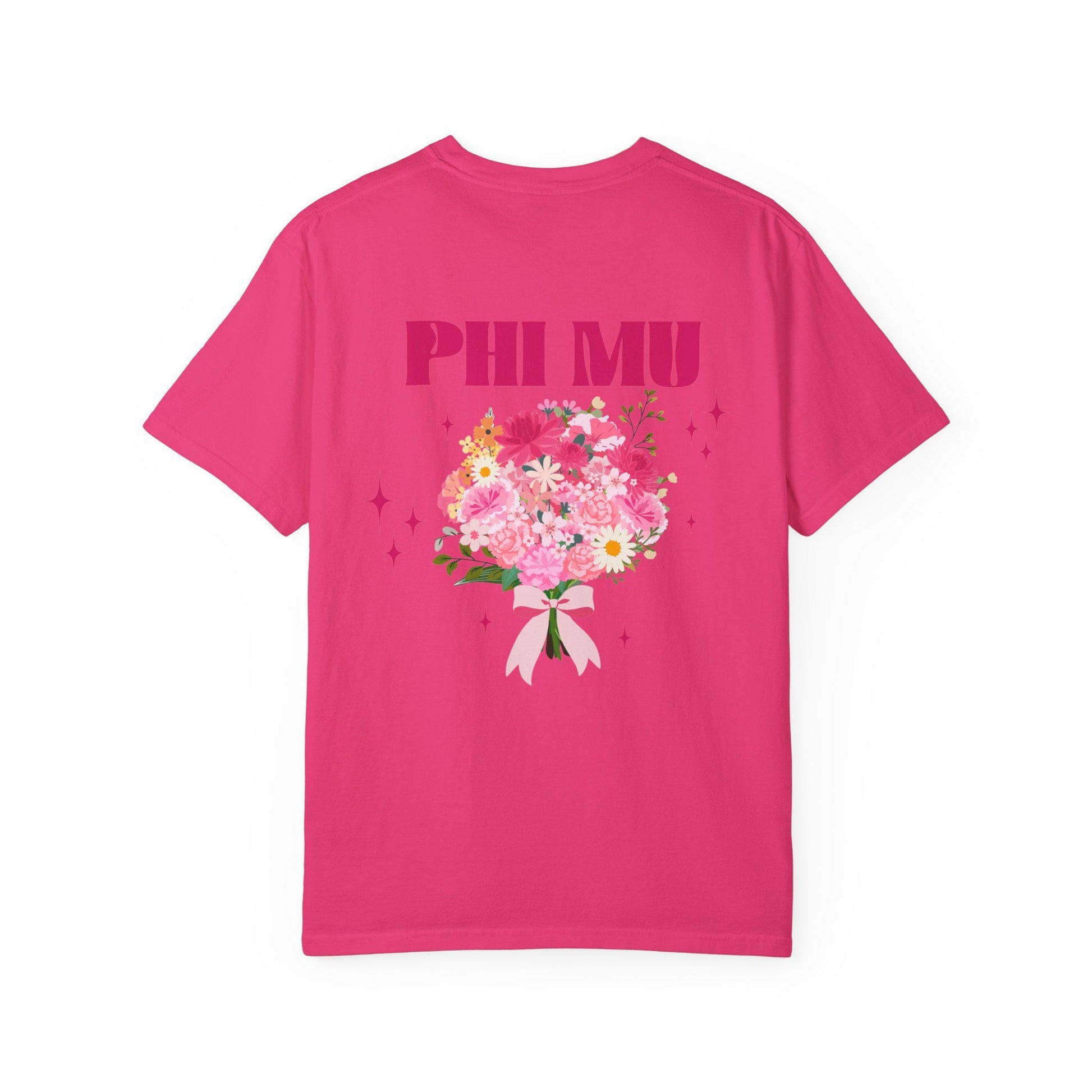 Phi Mu Bouquet T-shirt - Ivy Society