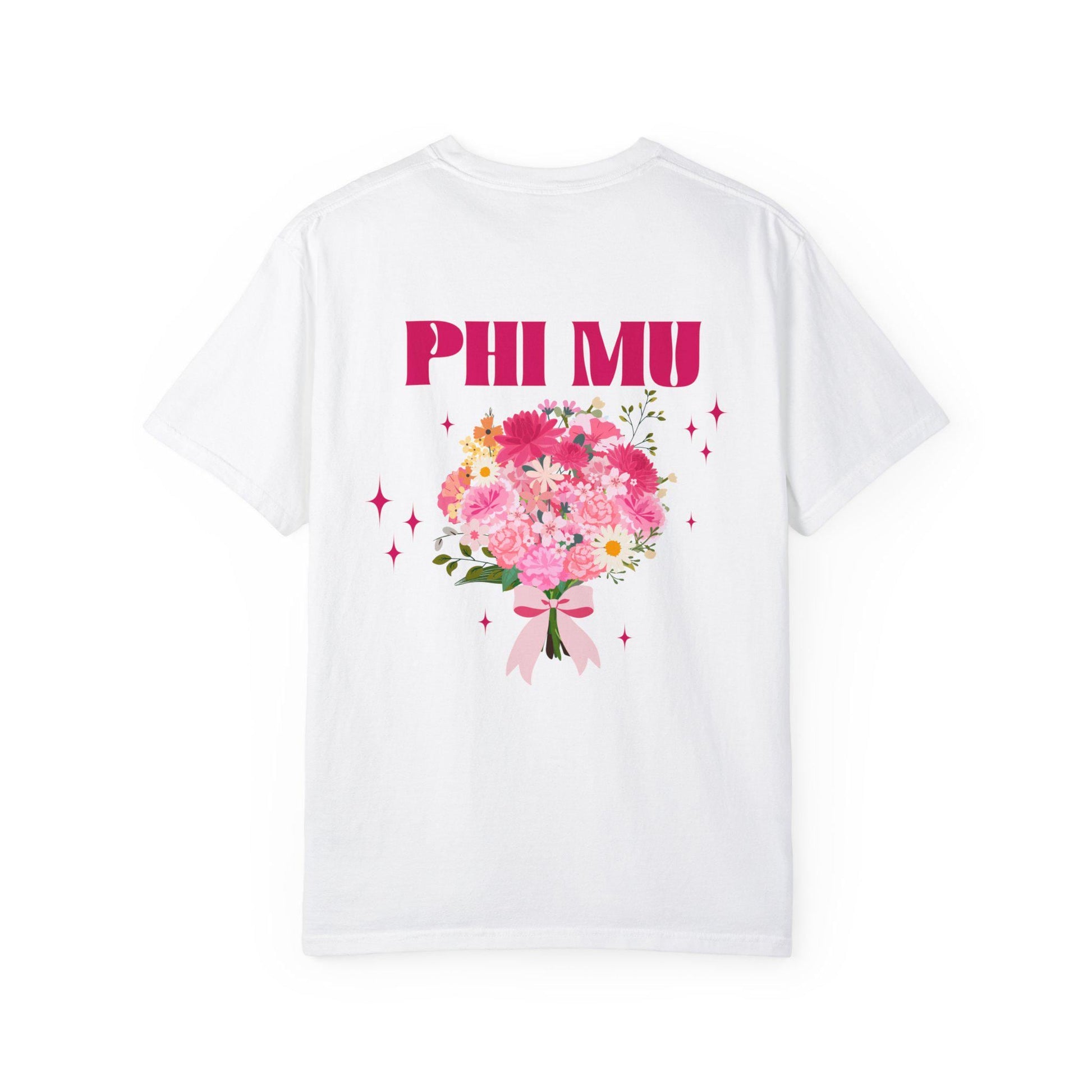 Phi Mu Bouquet T-shirt - Ivy Society