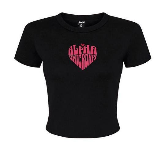 Alpha Omicron Pi Sorority Baby Tee - Ivy Society
