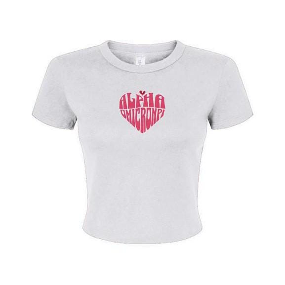 Alpha Omicron Pi Sorority Baby Tee - Ivy Society
