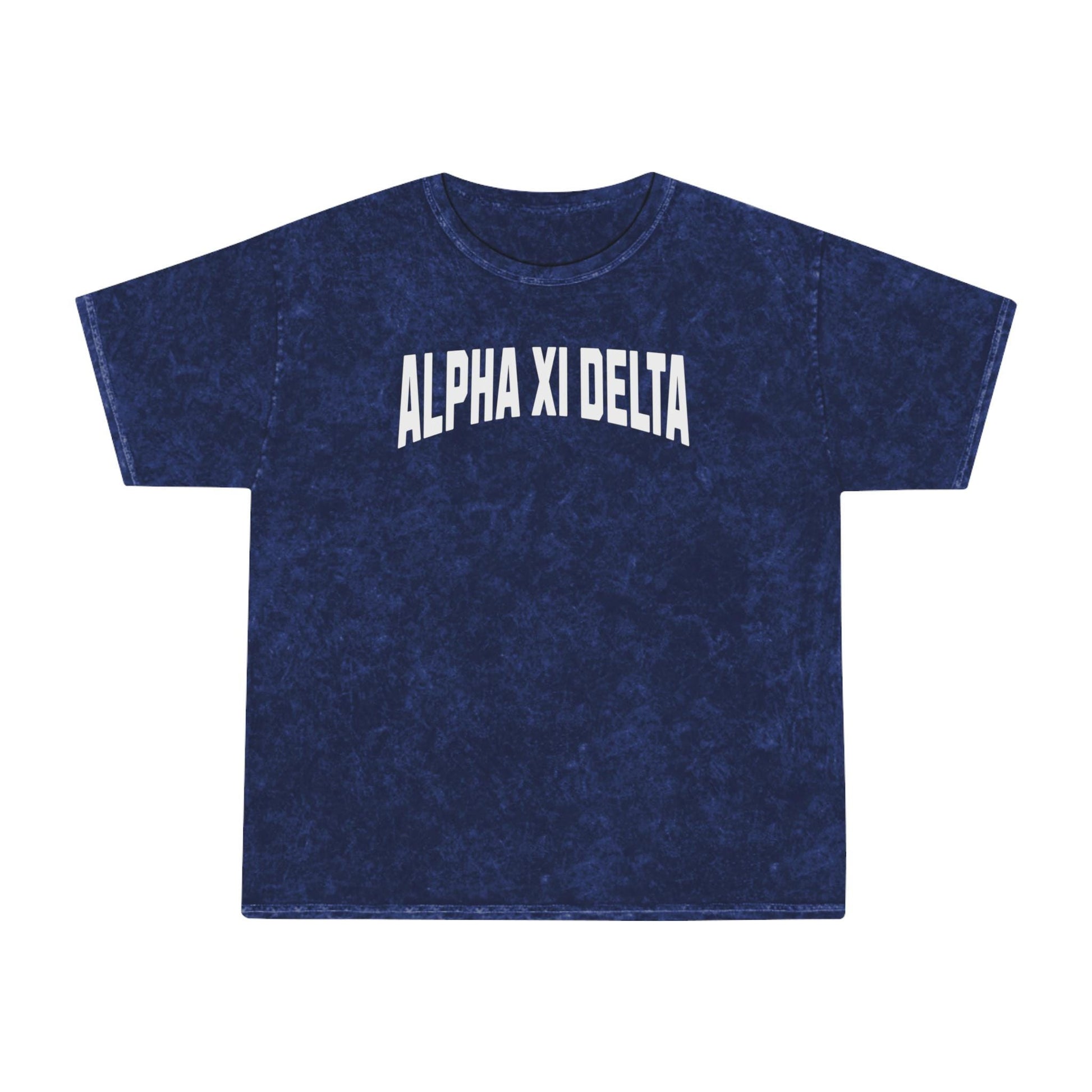 Alpha Xi Delta Mineral Wash T-Shirt - Ivy Society