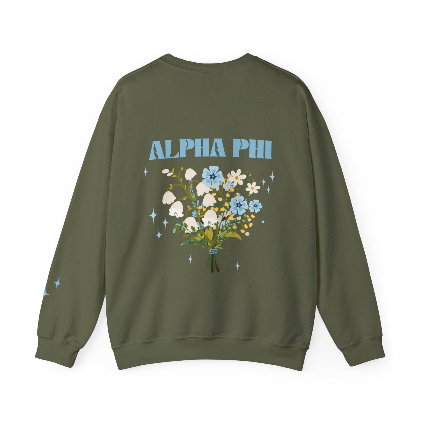 Alpha Phi Bouquet Sweatshirt - Ivy Society