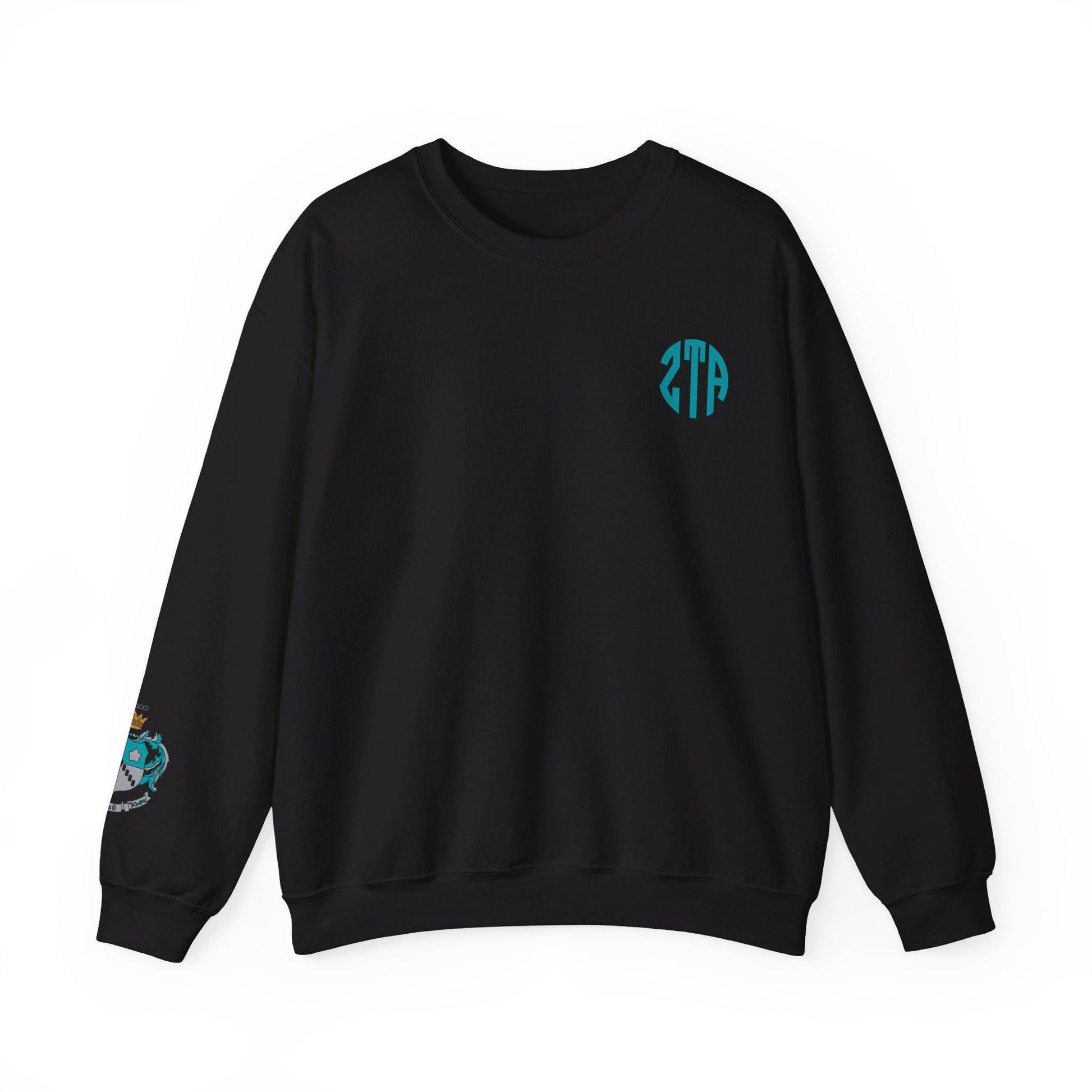 Zeta Tua Alpha Monogram Crewneck Sweatshirt - Ivy Society