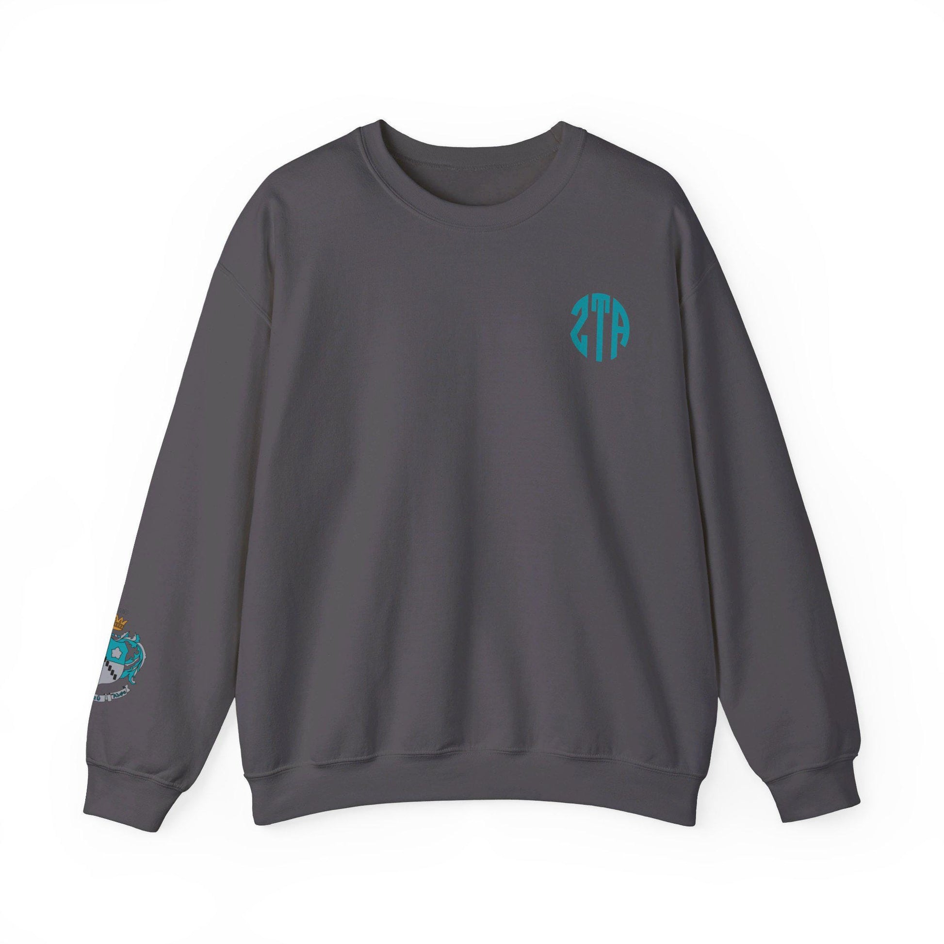 Zeta Tua Alpha Monogram Crewneck Sweatshirt - Ivy Society