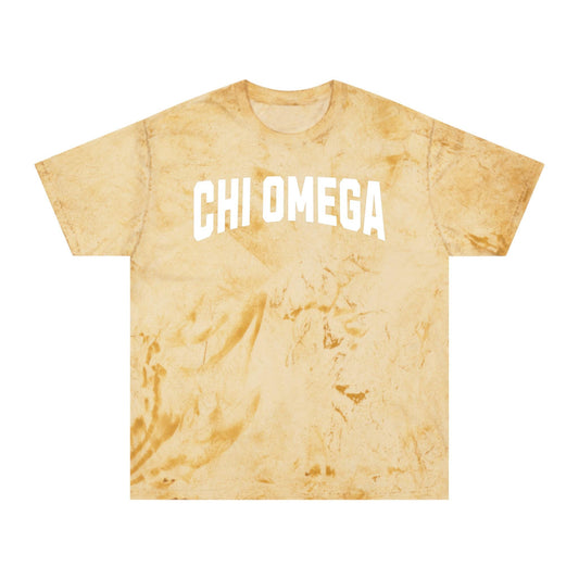 Chi Omega Color Burst Tie Dye T-Shirt - Ivy Society