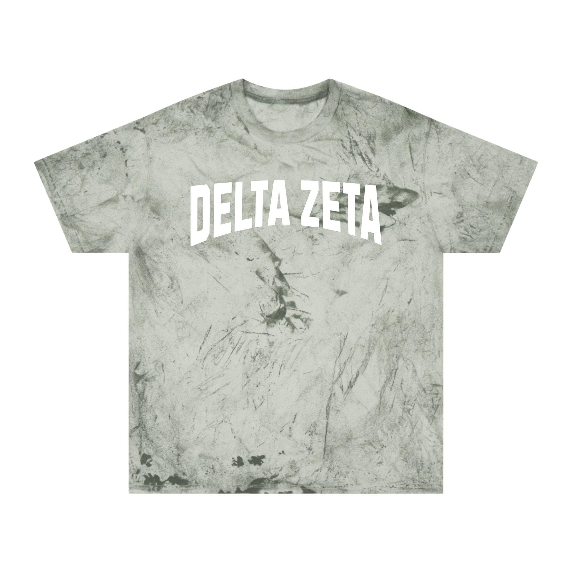 Delta Zeta Color Blast Tie Dye T-Shirt - Ivy Society