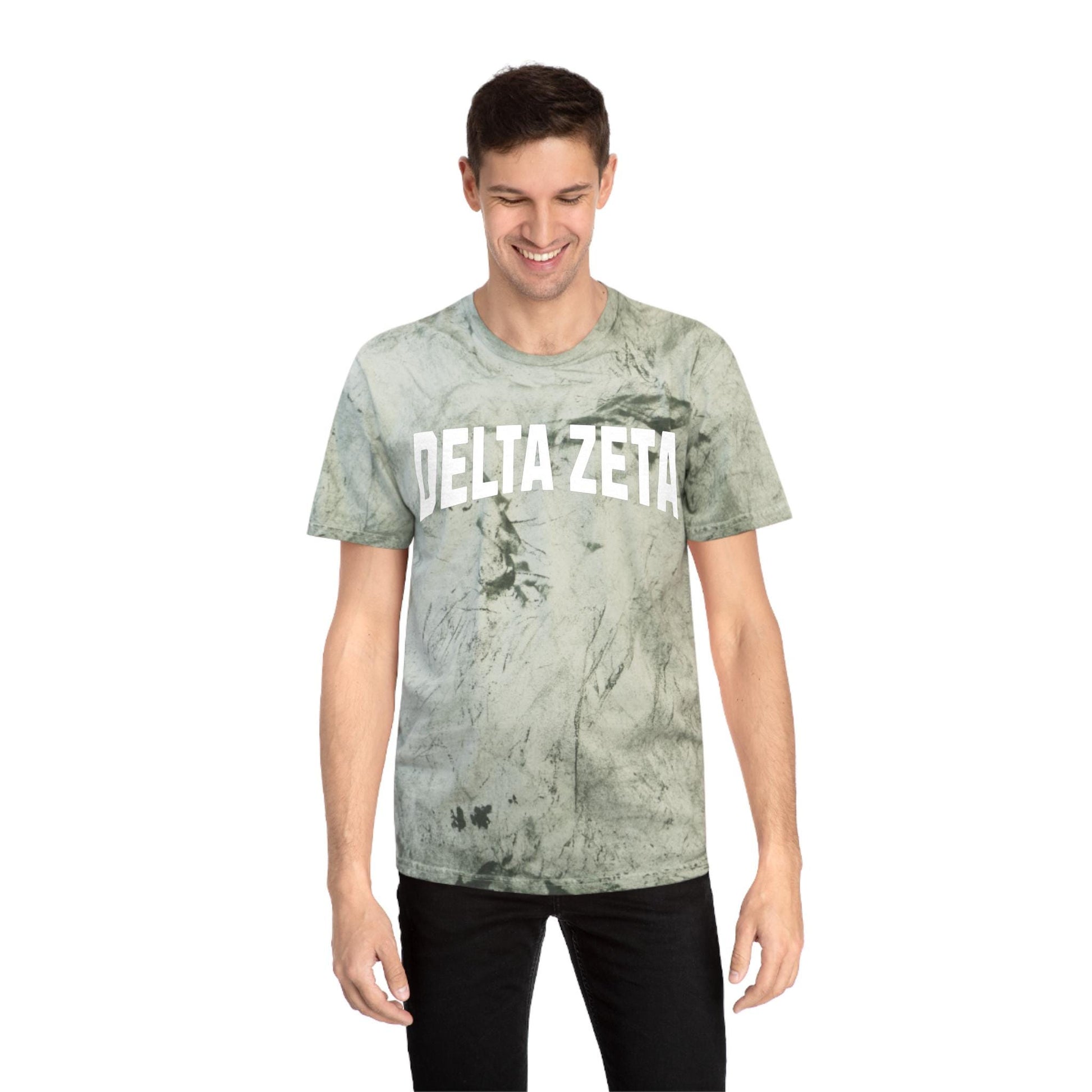 Delta Zeta Color Blast Tie Dye T-Shirt - Ivy Society