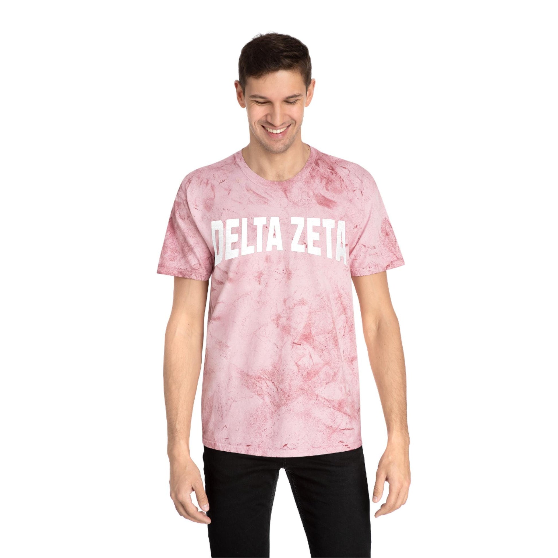 Delta Zeta Color Blast Tie Dye T-Shirt - Ivy Society