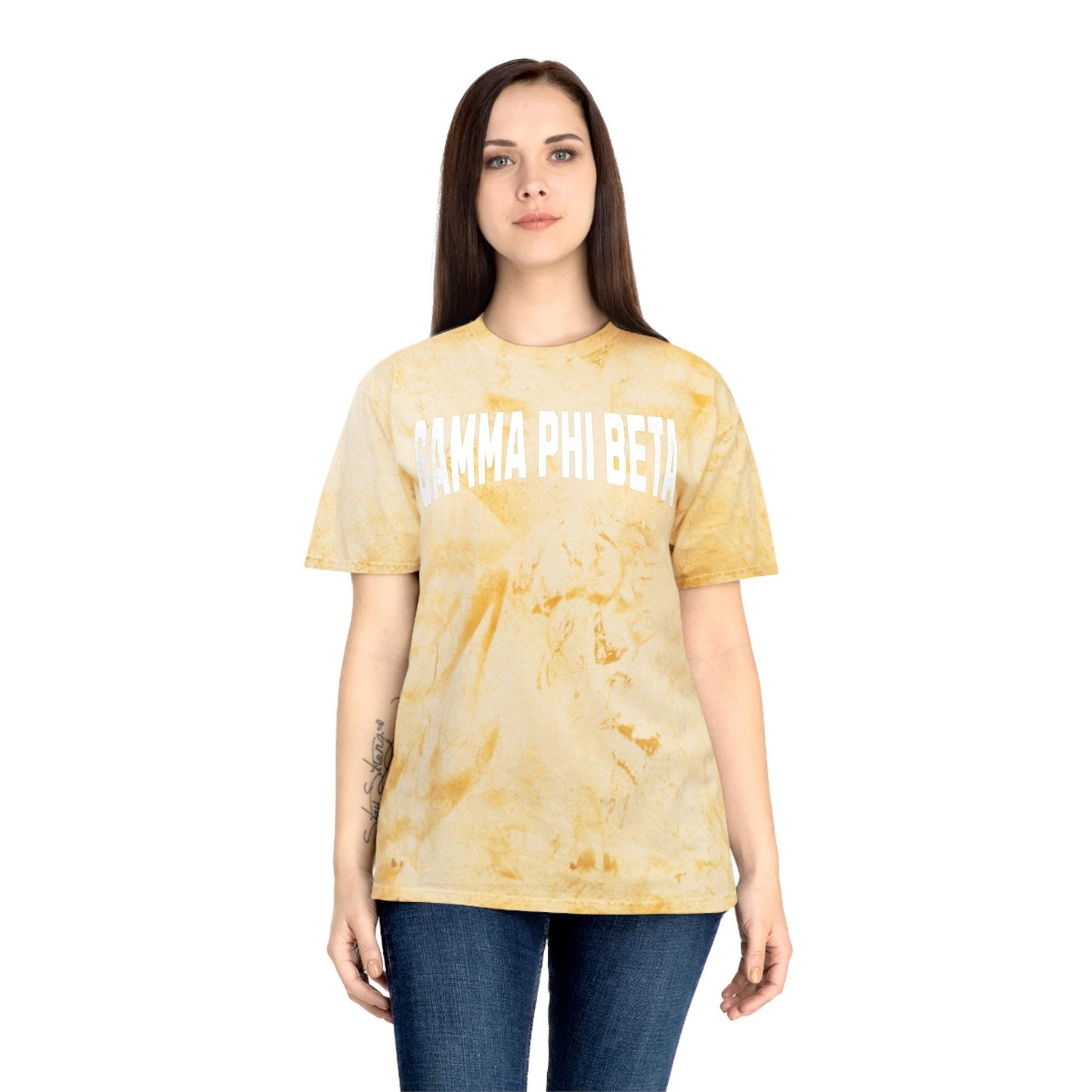 Gamma Phi Beta Color Blast Tie Dye T-Shirt - Ivy Society