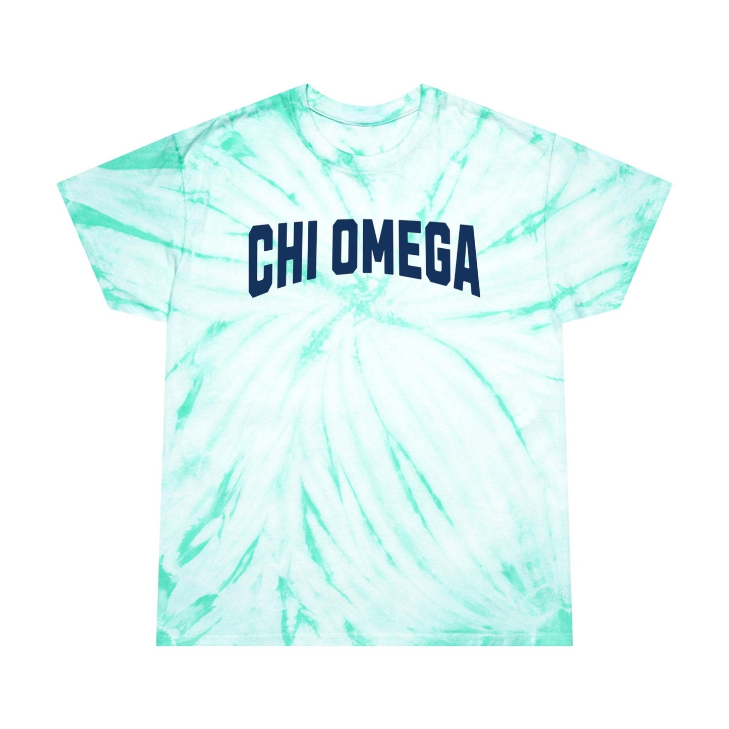 Chi Omega Single Color Tie Dye T-shirt - Ivy Society